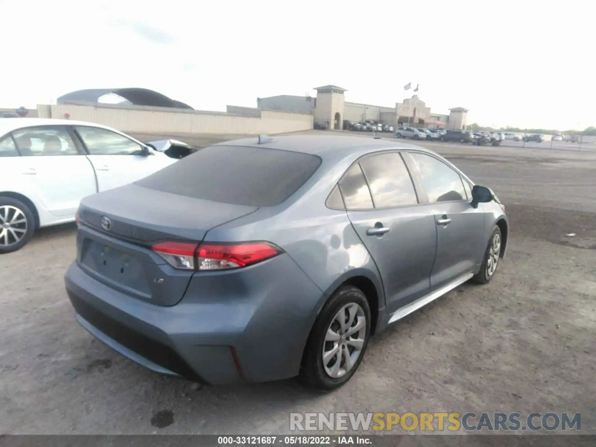 4 Photograph of a damaged car JTDEPRAE0LJ112263 TOYOTA COROLLA 2020