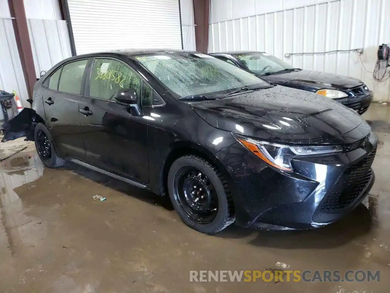 1 Photograph of a damaged car JTDEPRAE0LJ115096 TOYOTA COROLLA 2020