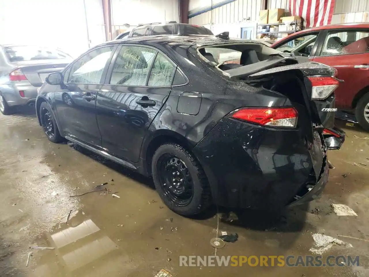 3 Photograph of a damaged car JTDEPRAE0LJ115096 TOYOTA COROLLA 2020