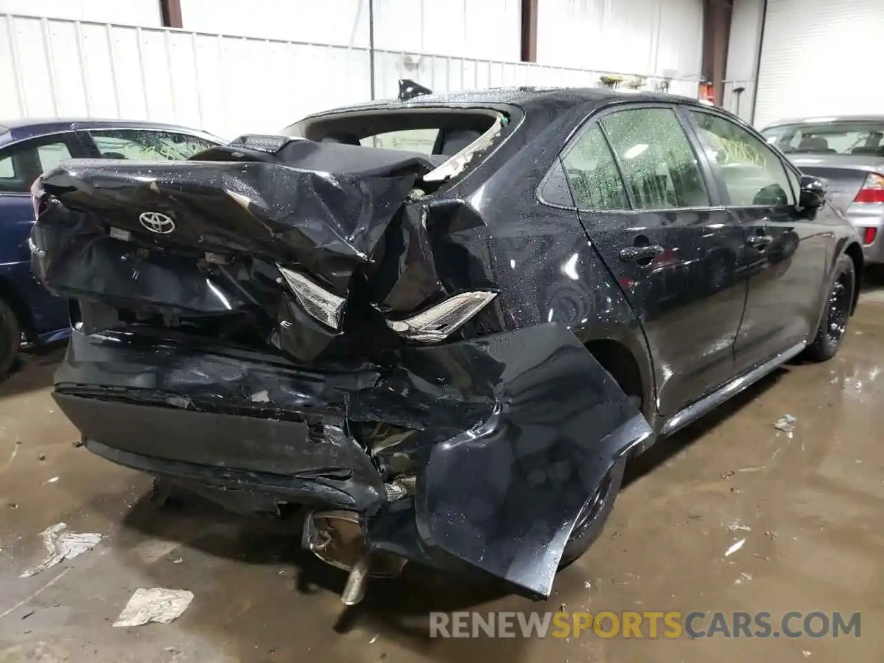 4 Photograph of a damaged car JTDEPRAE0LJ115096 TOYOTA COROLLA 2020