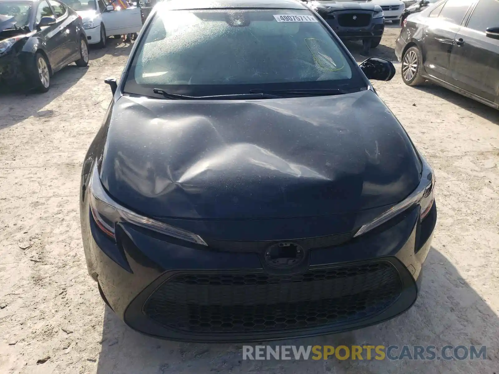 9 Photograph of a damaged car JTDEPRAE0LJ116457 TOYOTA COROLLA 2020