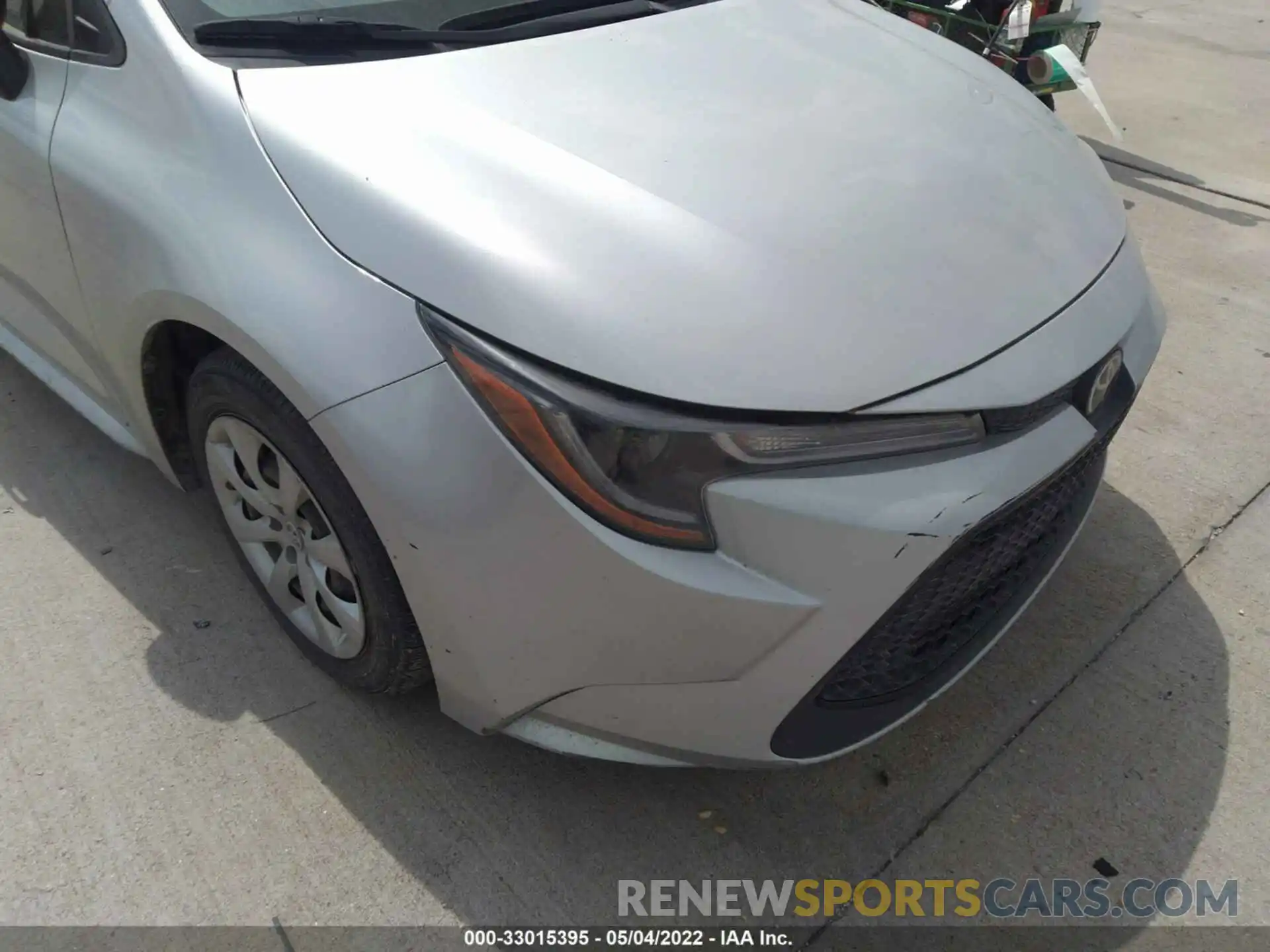 6 Photograph of a damaged car JTDEPRAE1LJ001785 TOYOTA COROLLA 2020