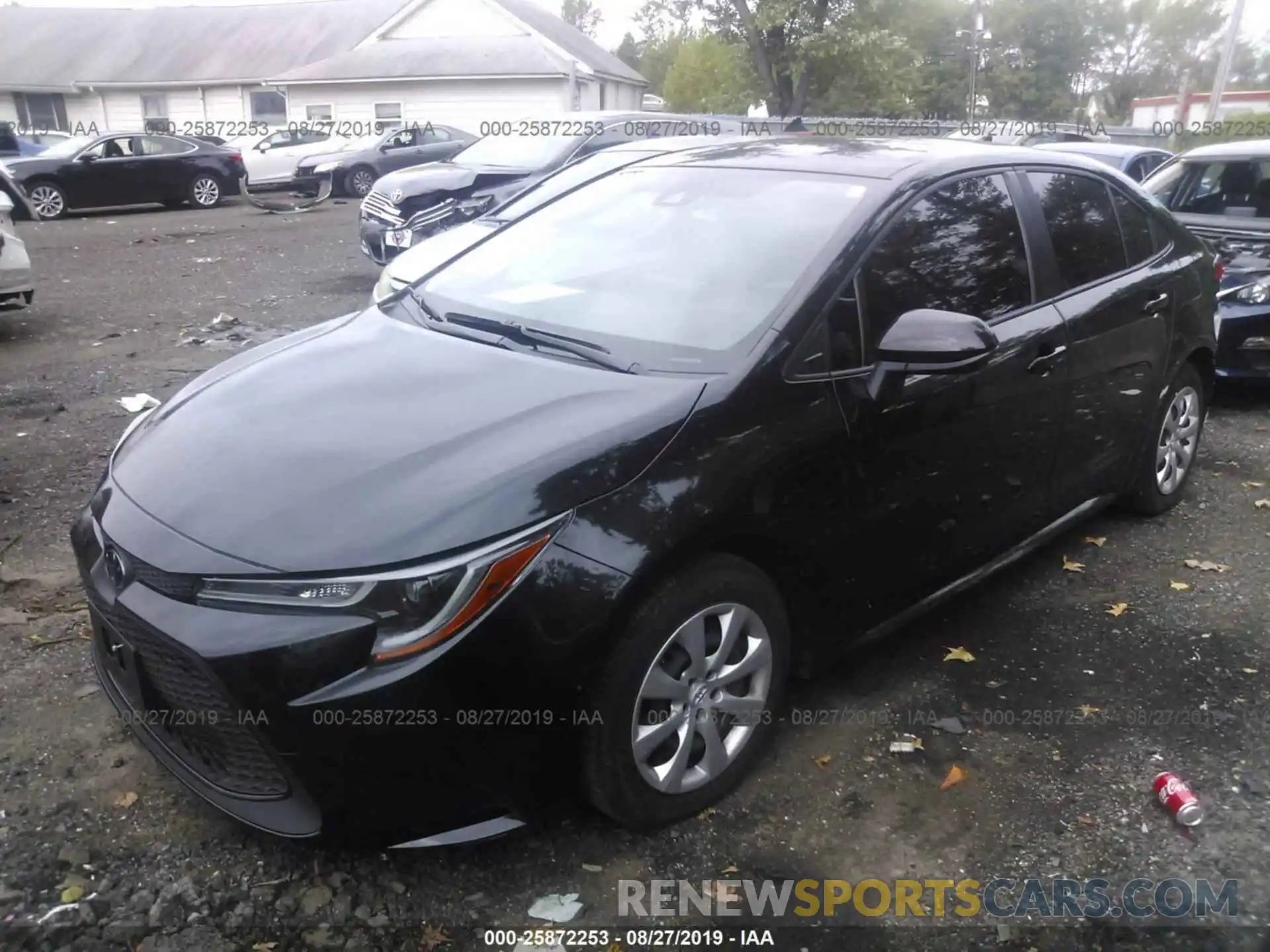 2 Photograph of a damaged car JTDEPRAE1LJ002855 TOYOTA COROLLA 2020