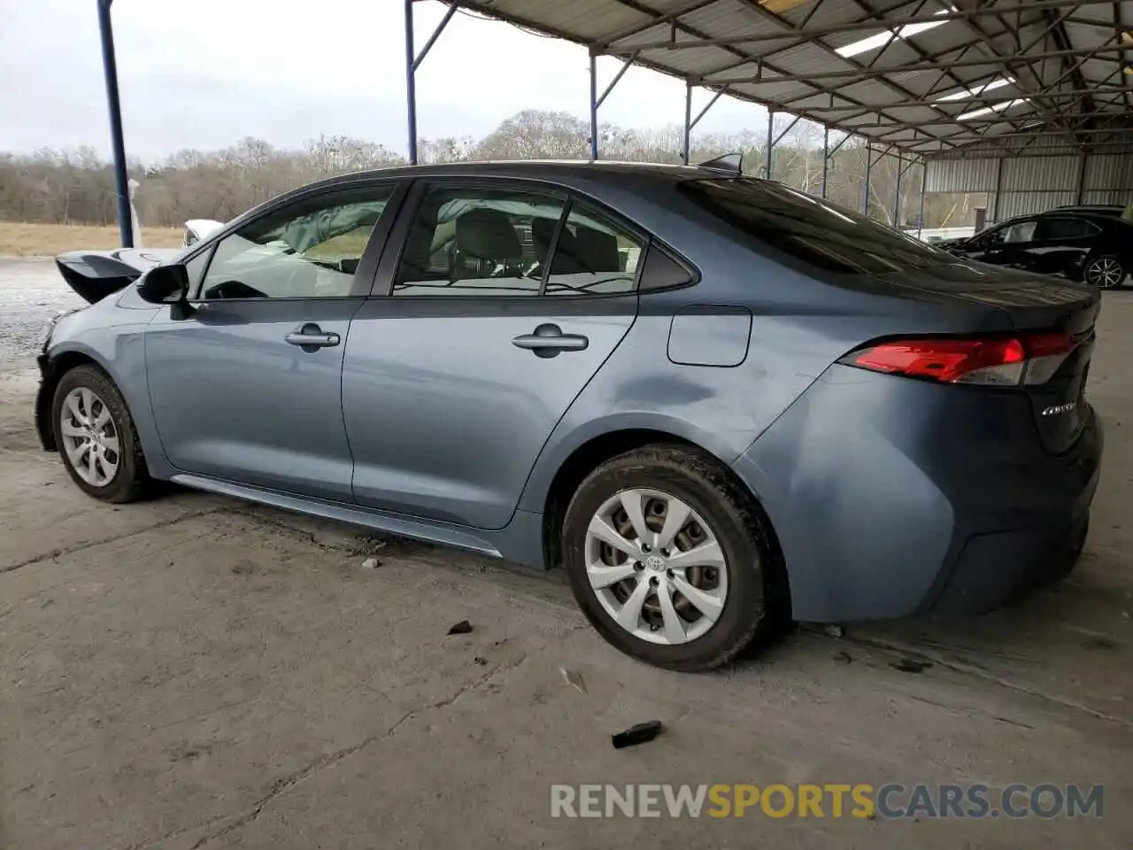 2 Photograph of a damaged car JTDEPRAE1LJ003911 TOYOTA COROLLA 2020