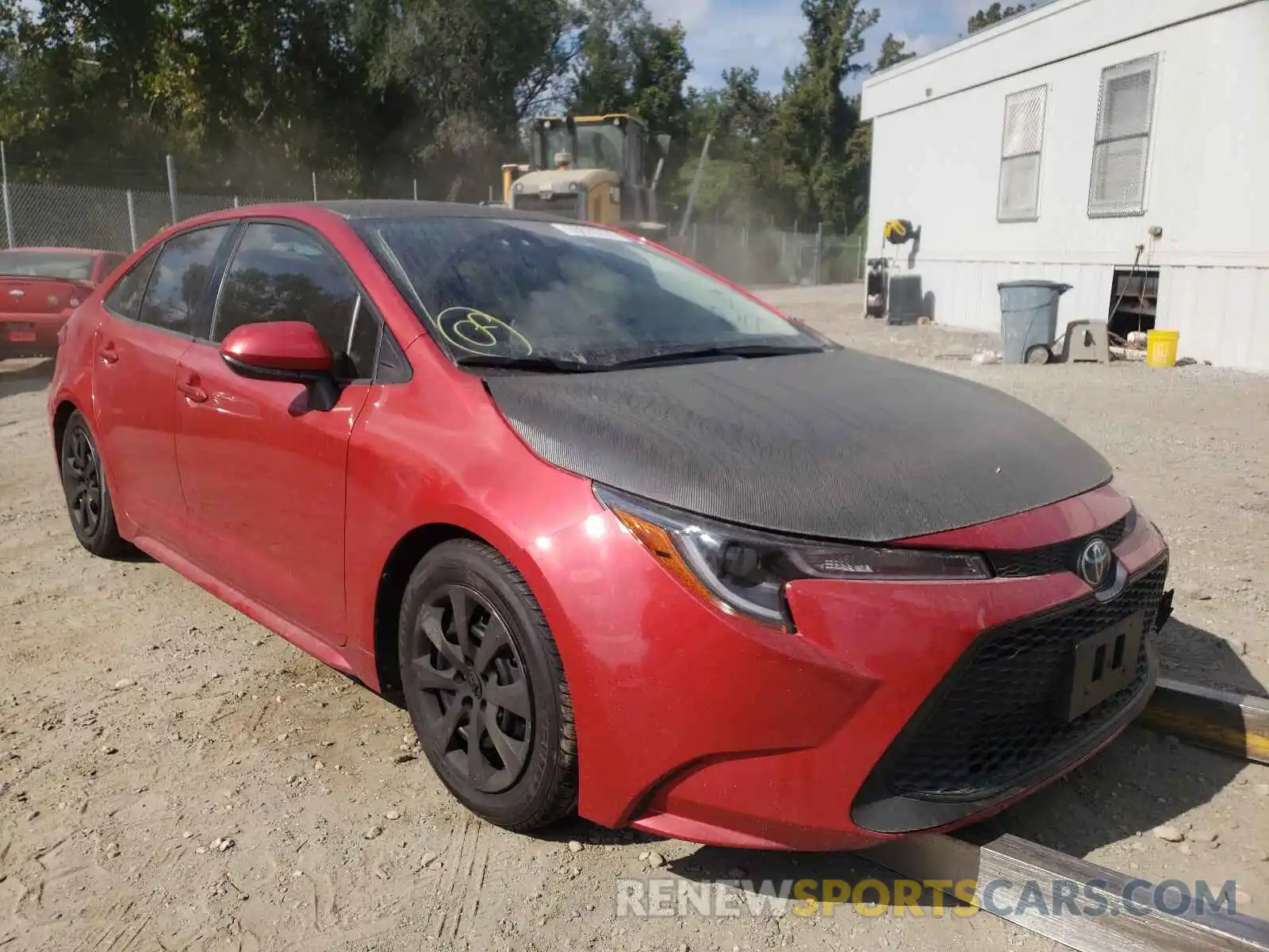 1 Photograph of a damaged car JTDEPRAE1LJ005559 TOYOTA COROLLA 2020