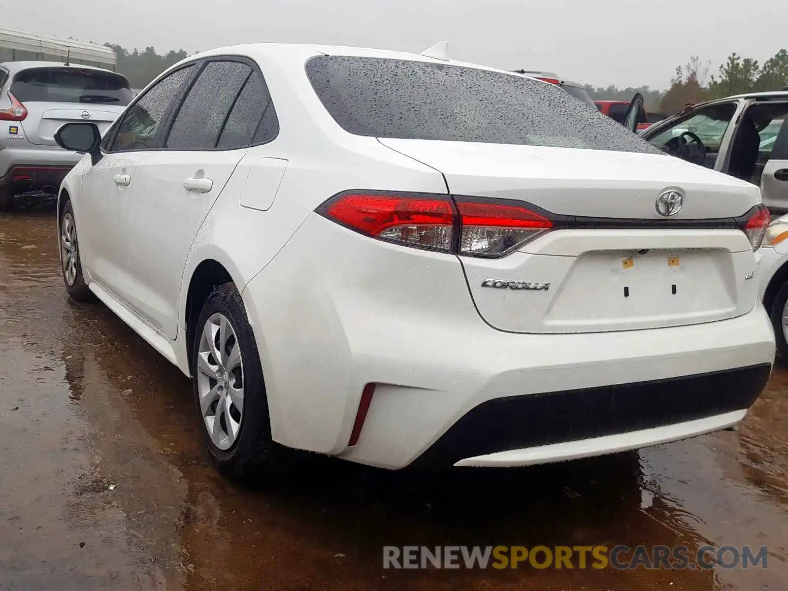 3 Photograph of a damaged car JTDEPRAE1LJ009028 TOYOTA COROLLA 2020