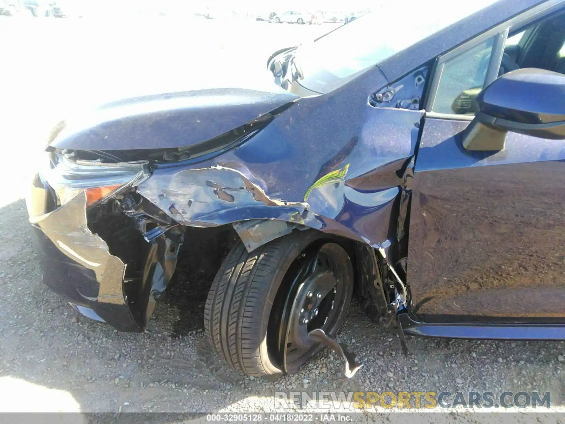 6 Photograph of a damaged car JTDEPRAE1LJ011149 TOYOTA COROLLA 2020