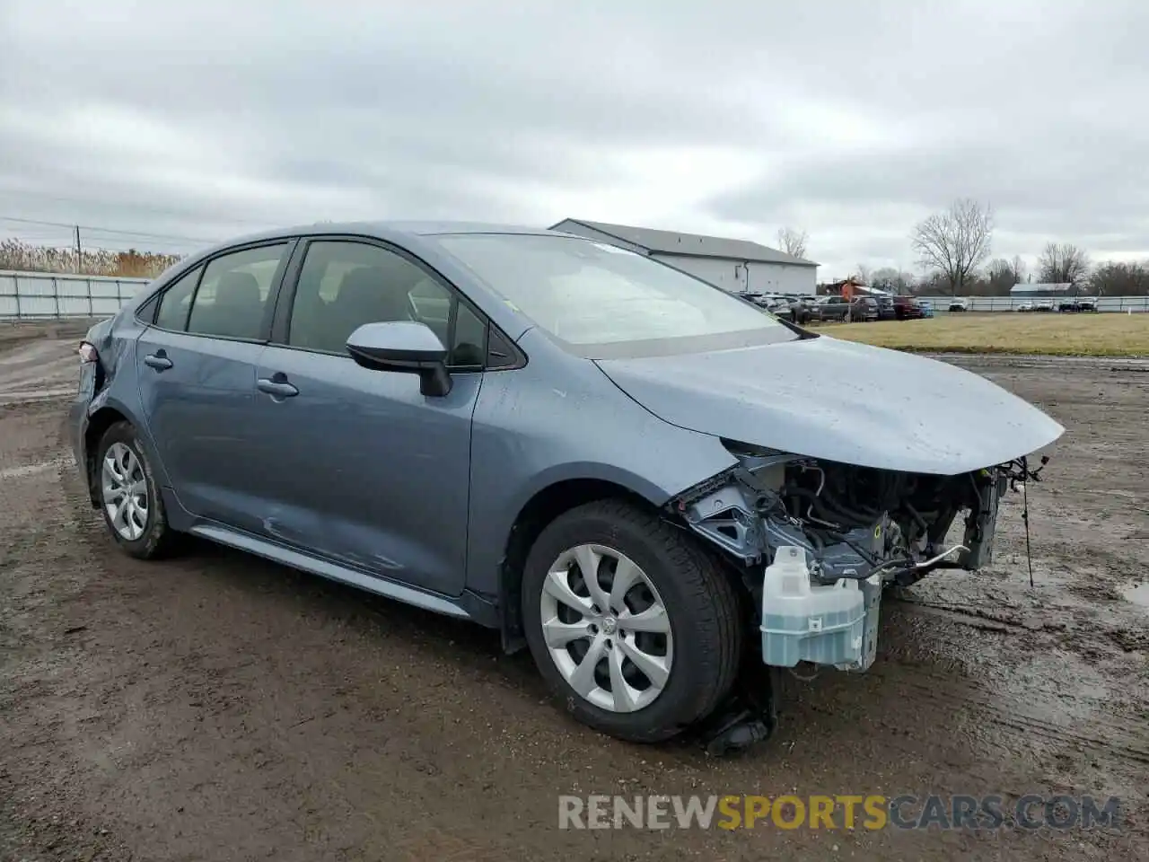 4 Photograph of a damaged car JTDEPRAE1LJ011555 TOYOTA COROLLA 2020