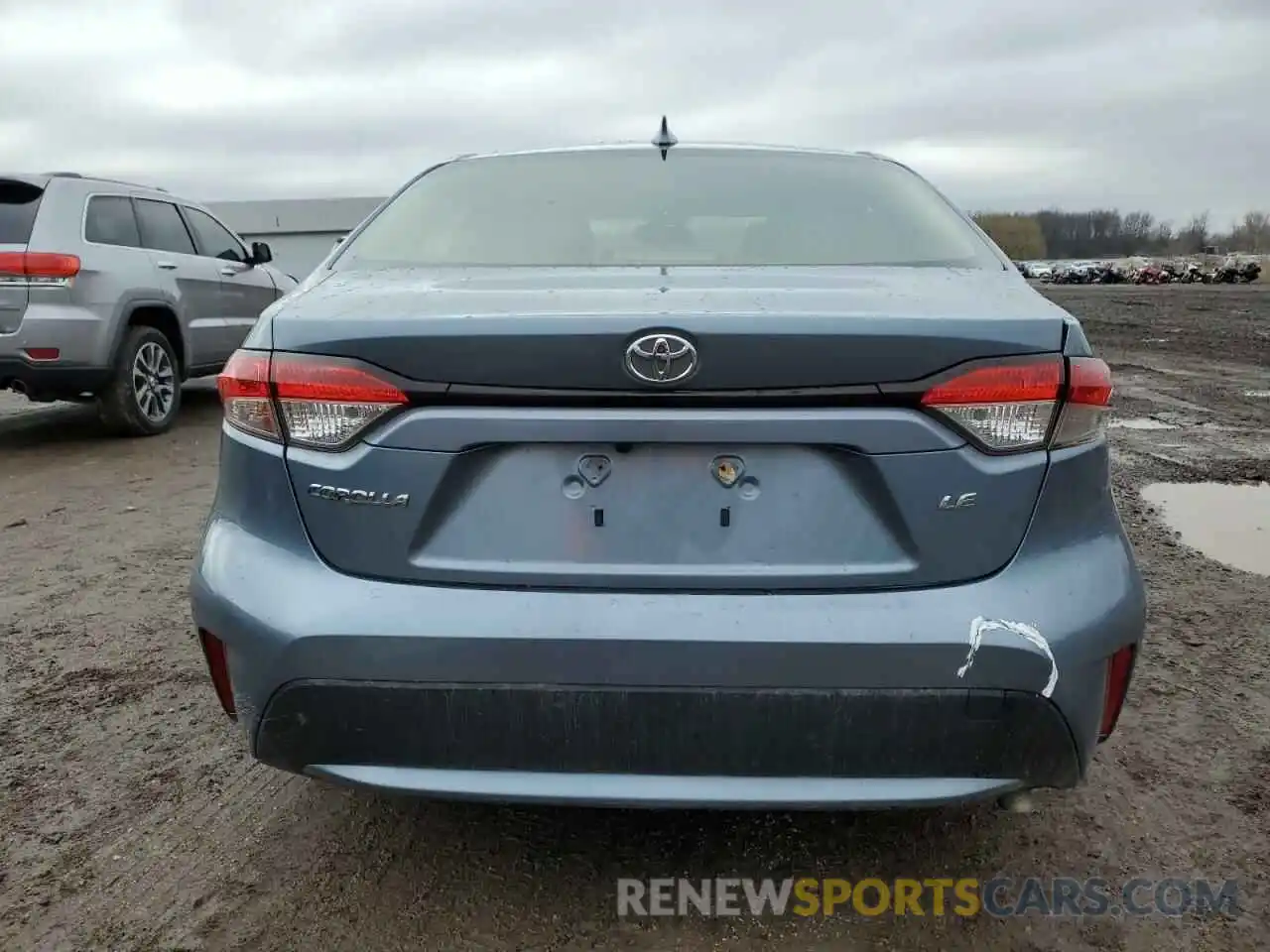 6 Photograph of a damaged car JTDEPRAE1LJ011555 TOYOTA COROLLA 2020