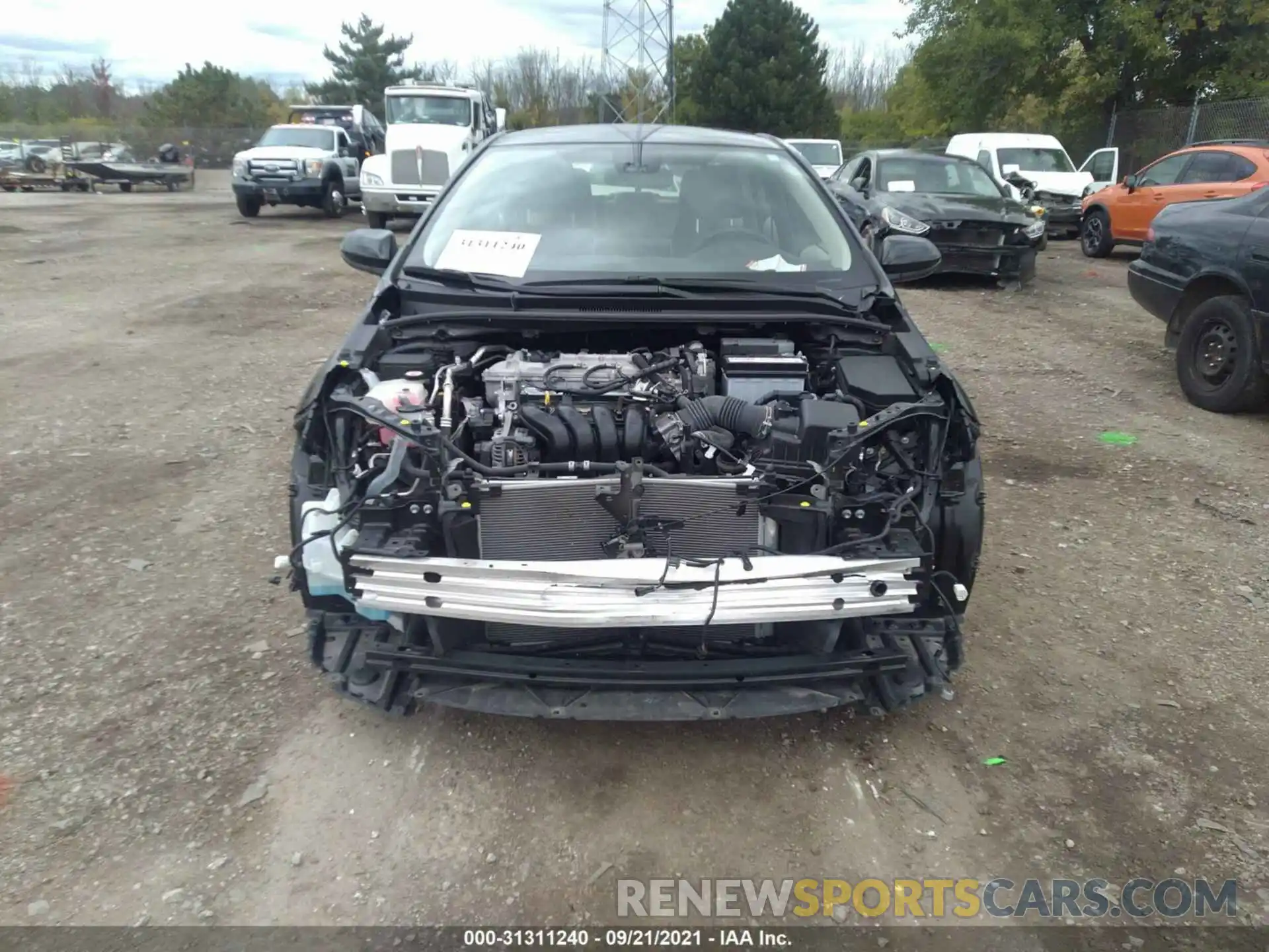 6 Photograph of a damaged car JTDEPRAE1LJ011717 TOYOTA COROLLA 2020