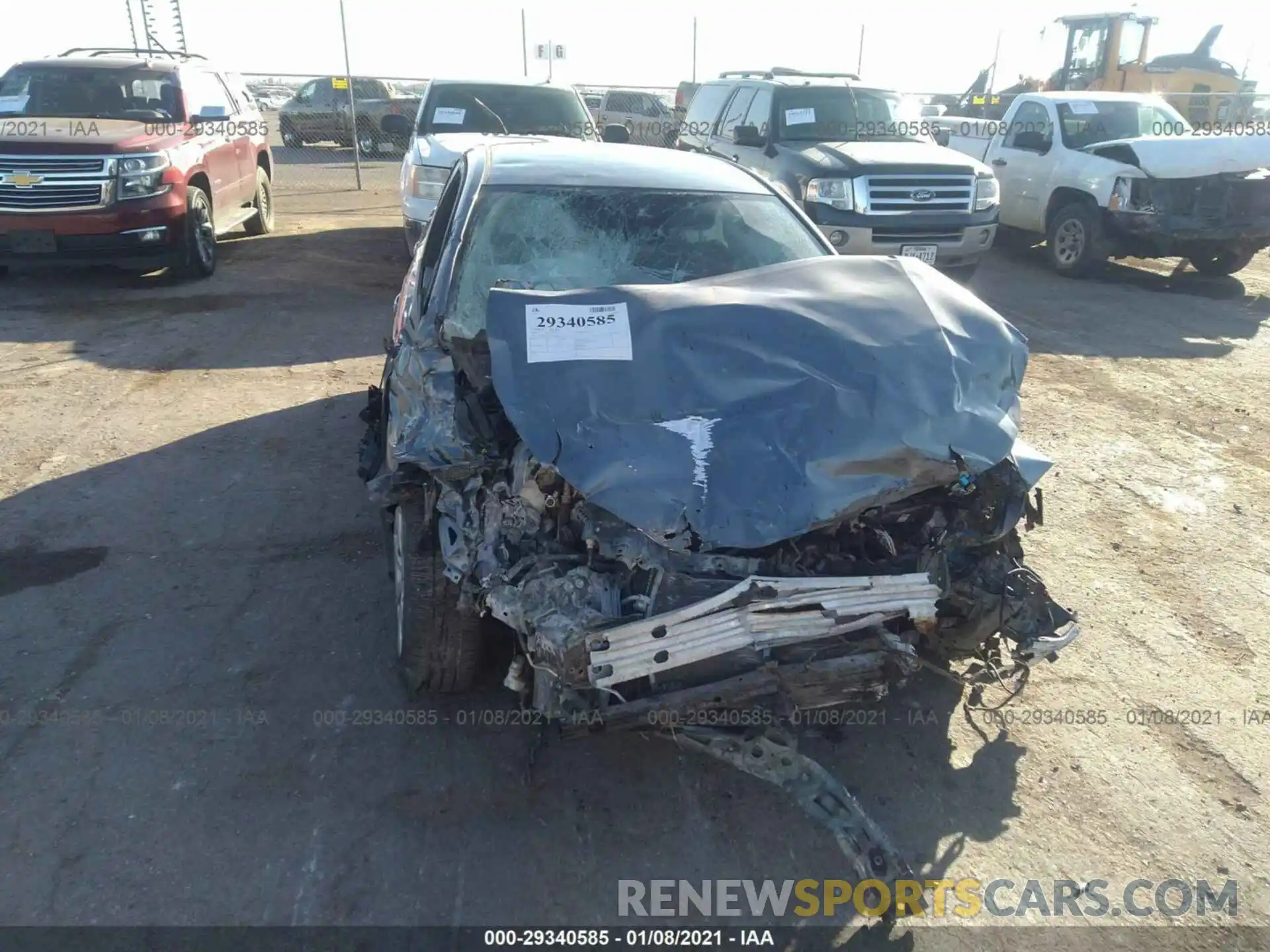 6 Photograph of a damaged car JTDEPRAE1LJ012446 TOYOTA COROLLA 2020