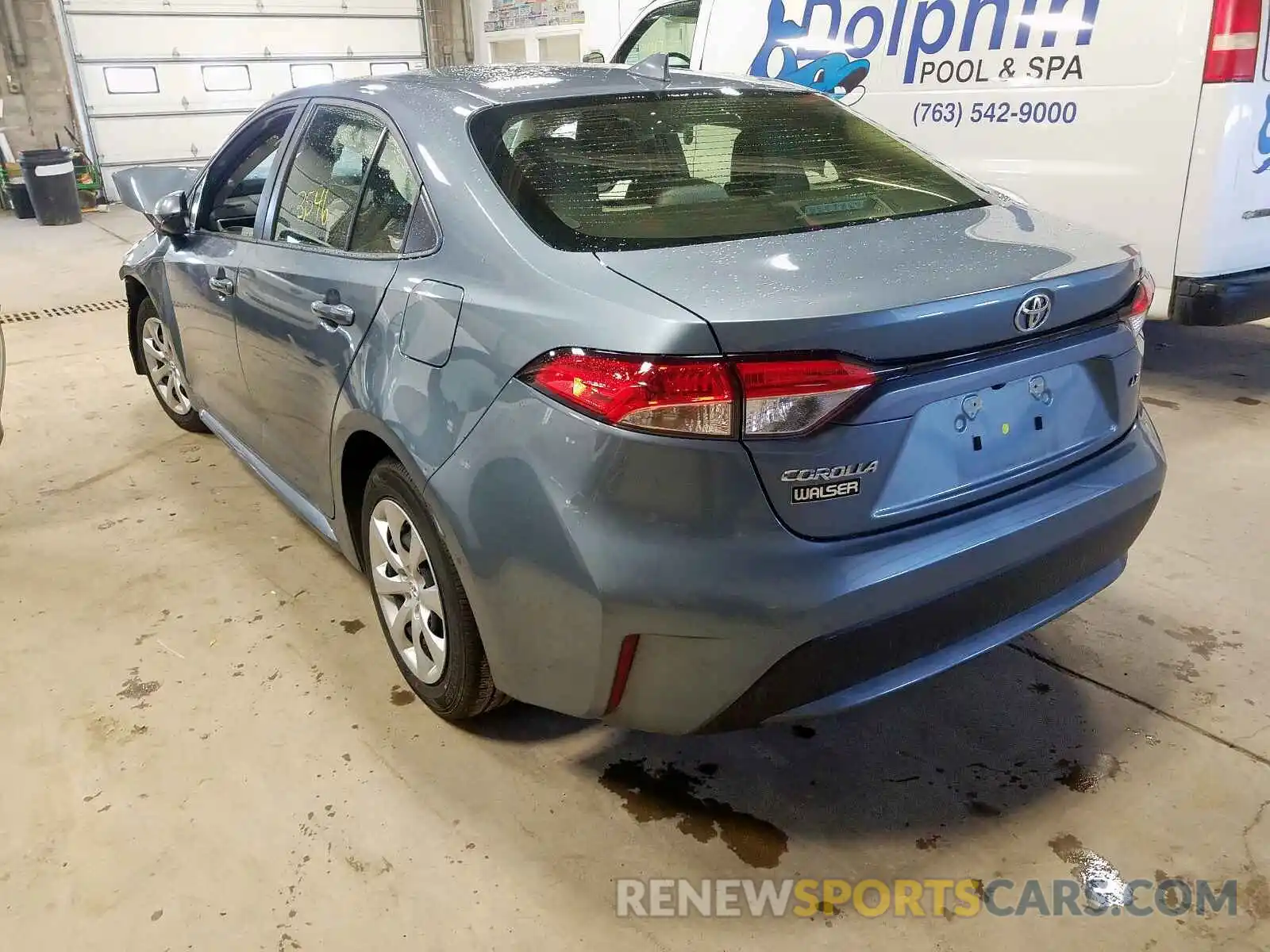 3 Photograph of a damaged car JTDEPRAE1LJ012947 TOYOTA COROLLA 2020