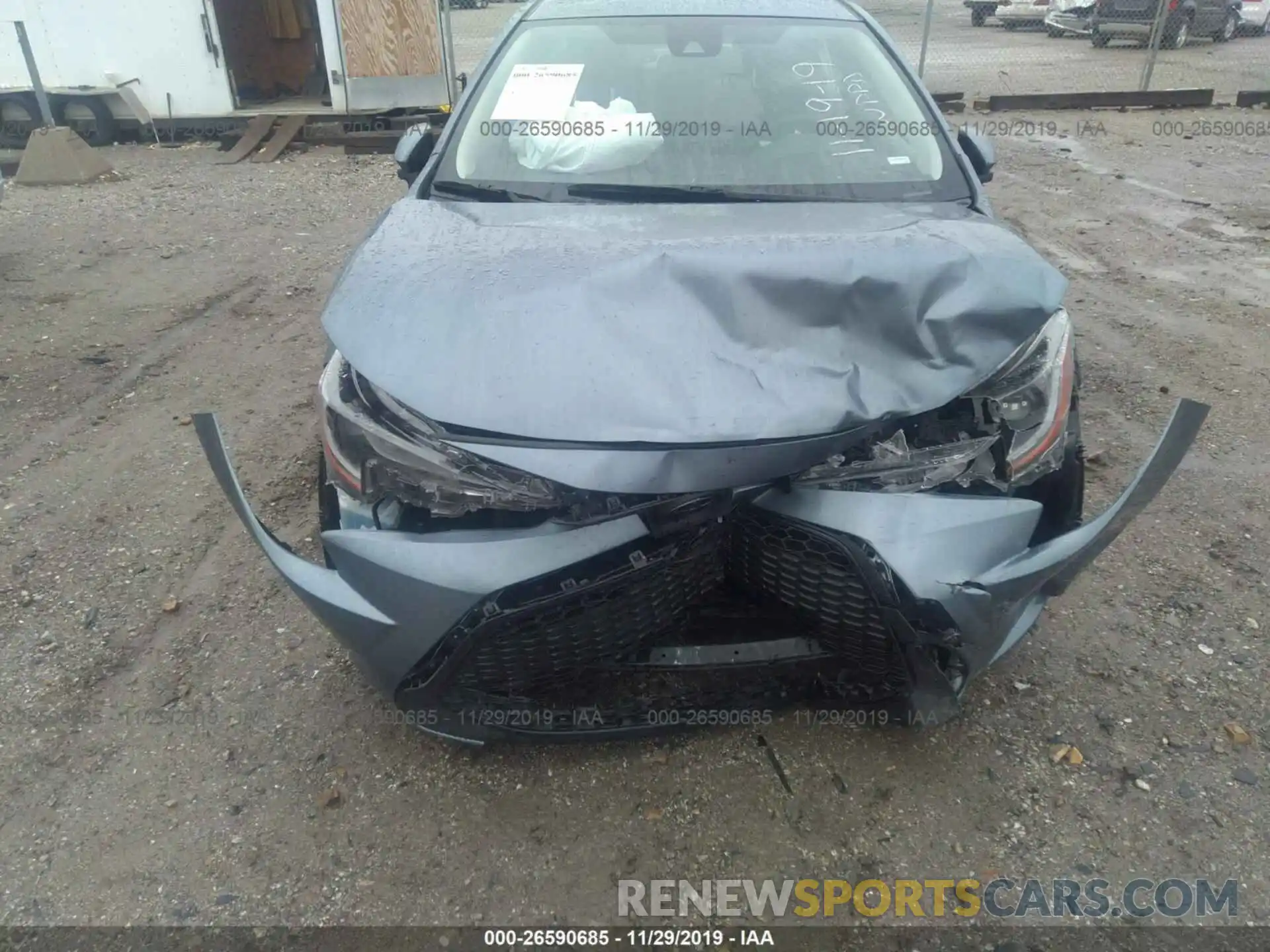 6 Photograph of a damaged car JTDEPRAE1LJ018568 TOYOTA COROLLA 2020