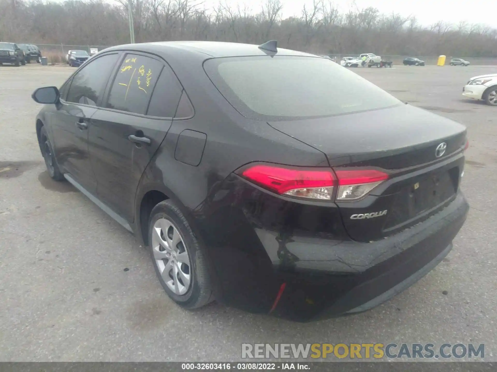 3 Photograph of a damaged car JTDEPRAE1LJ018795 TOYOTA COROLLA 2020