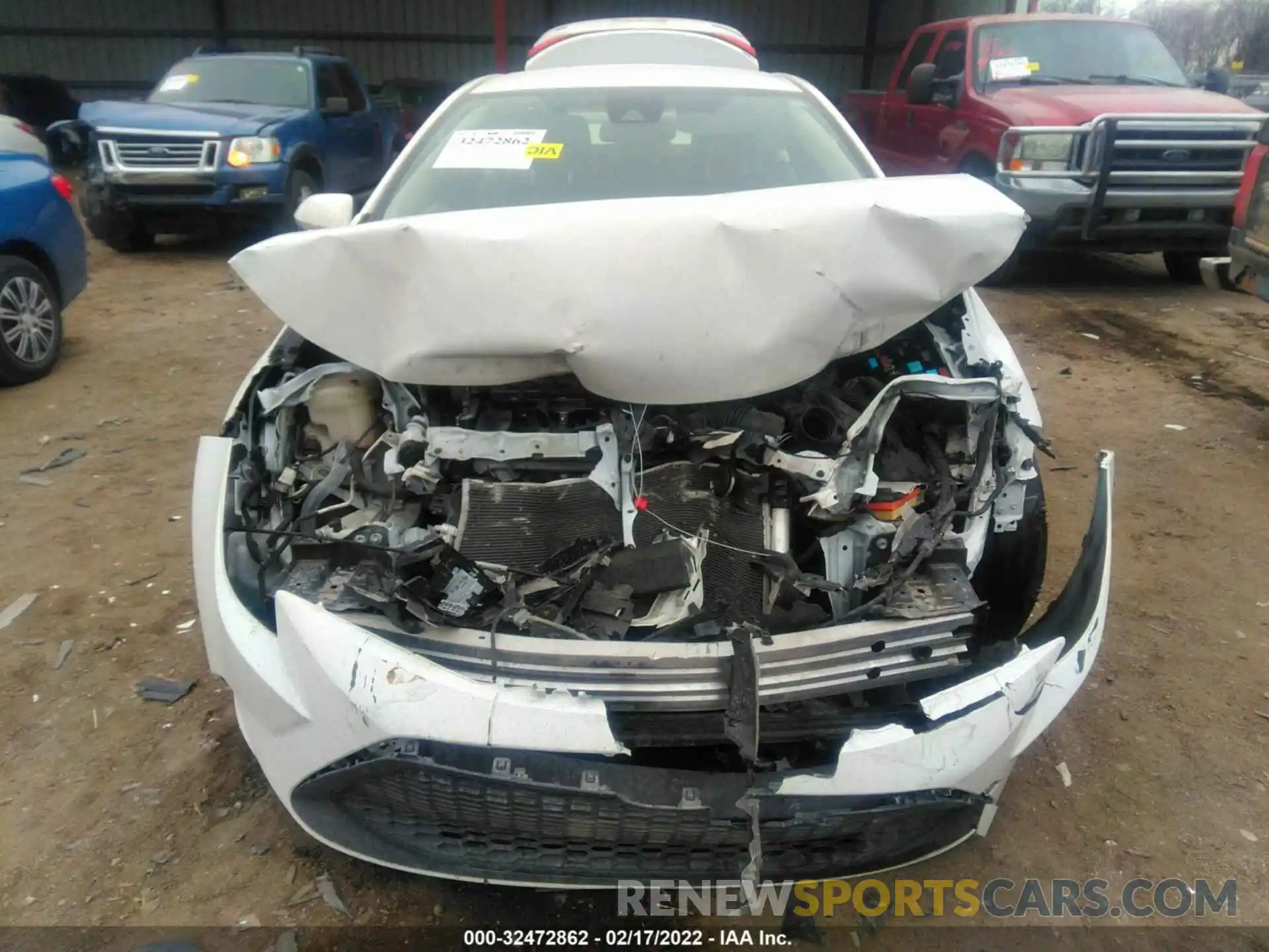 6 Photograph of a damaged car JTDEPRAE1LJ020482 TOYOTA COROLLA 2020