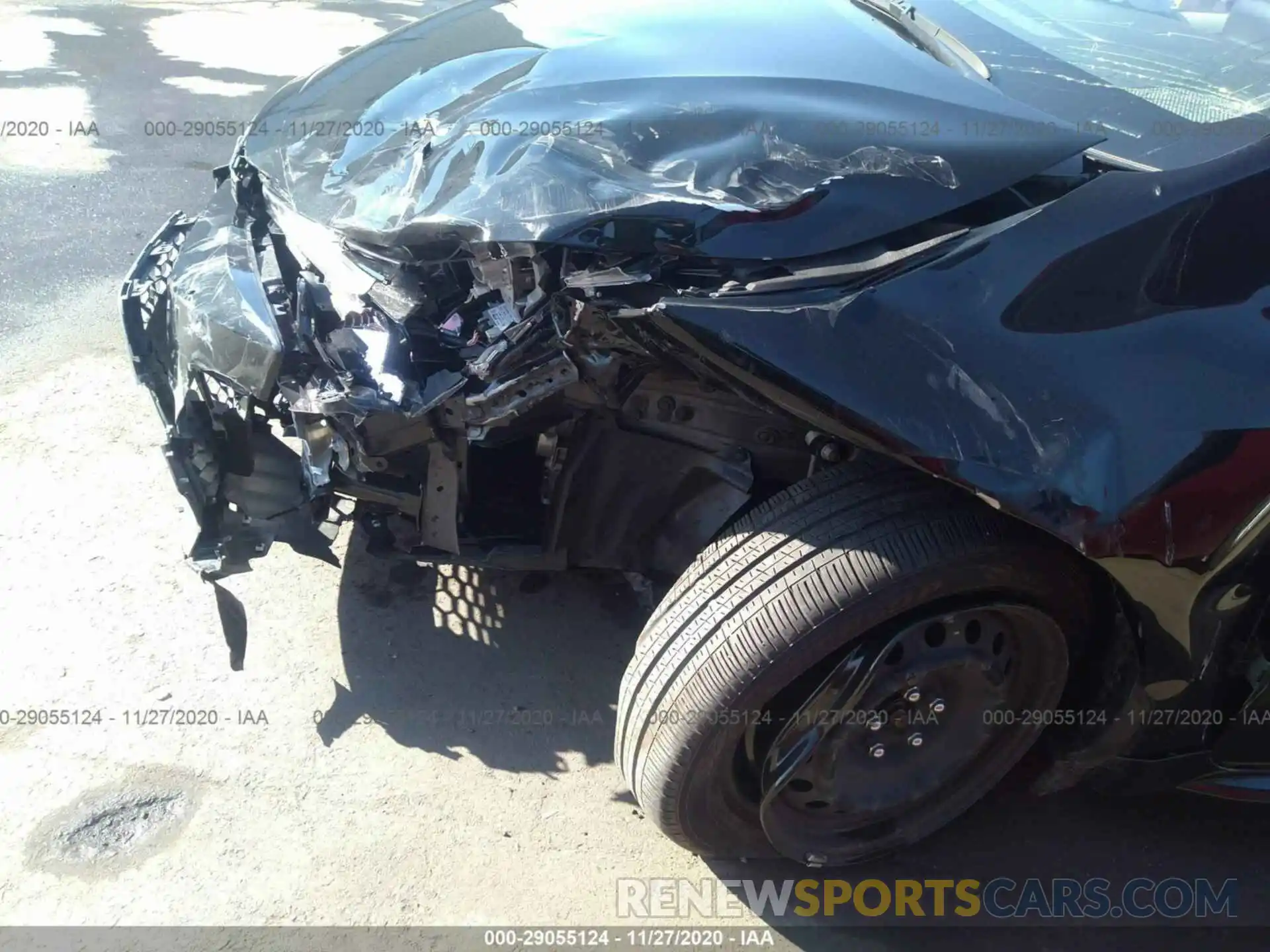 6 Photograph of a damaged car JTDEPRAE1LJ021082 TOYOTA COROLLA 2020