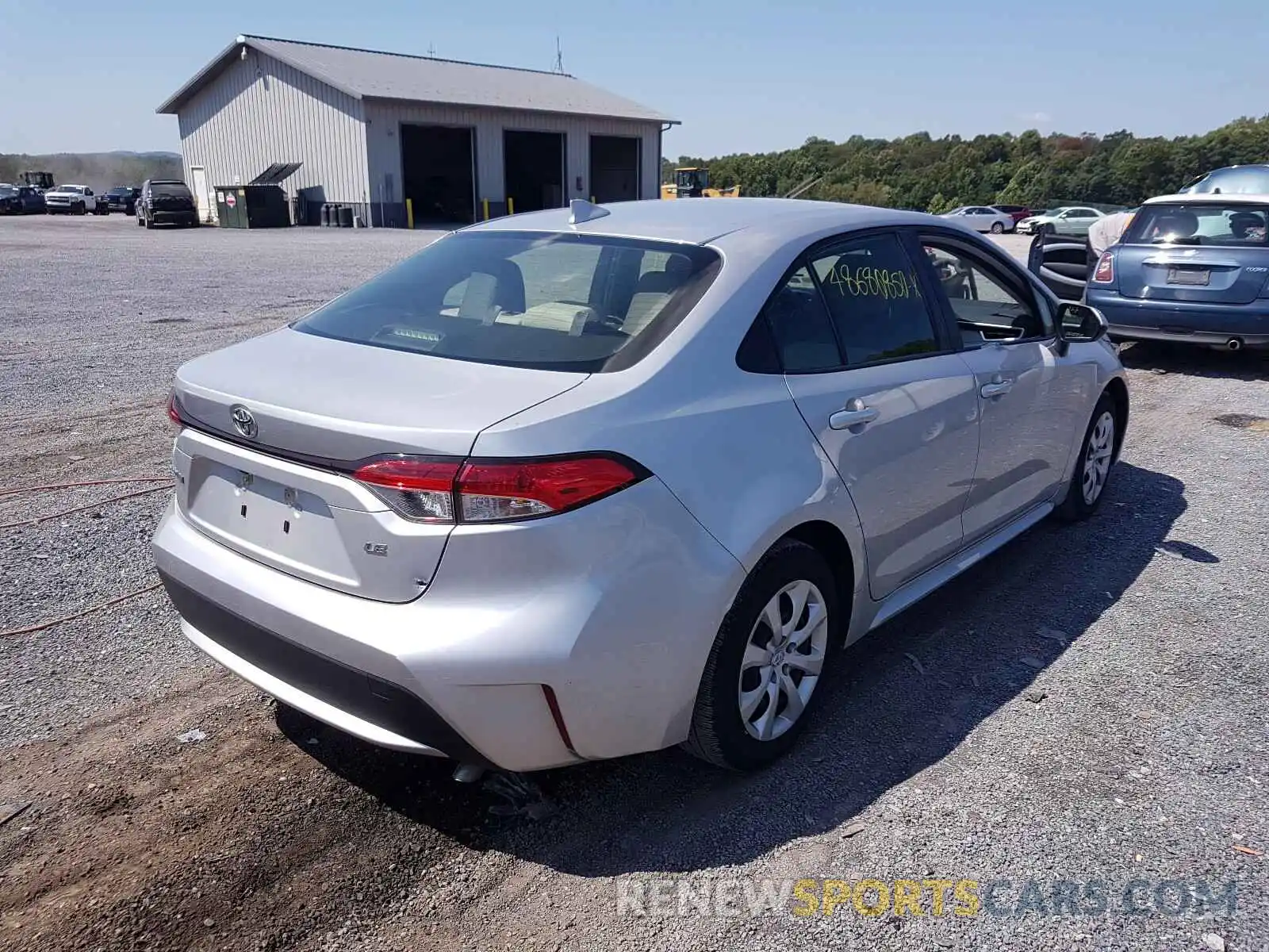 4 Photograph of a damaged car JTDEPRAE1LJ021230 TOYOTA COROLLA 2020