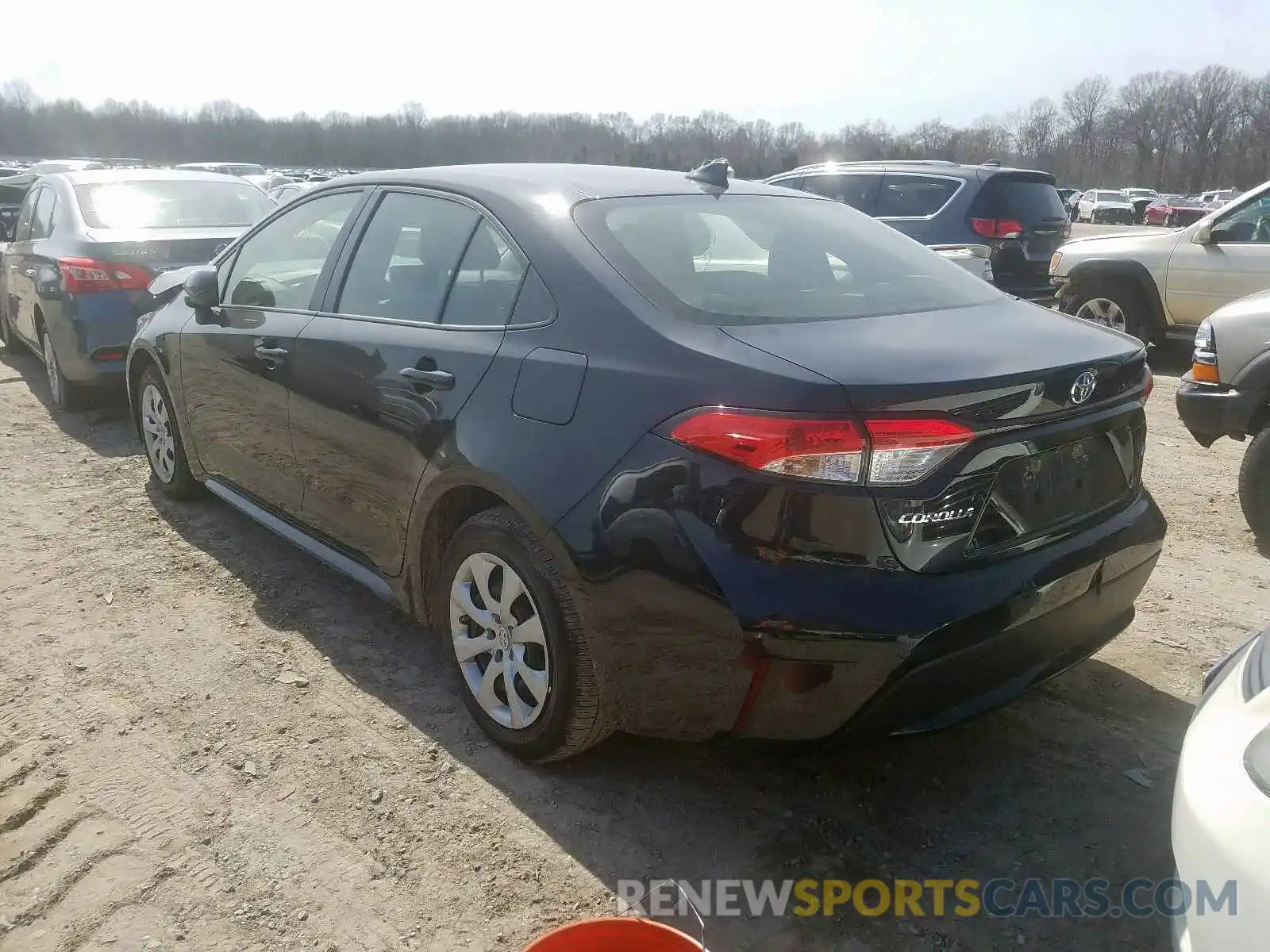 3 Photograph of a damaged car JTDEPRAE1LJ021261 TOYOTA COROLLA 2020