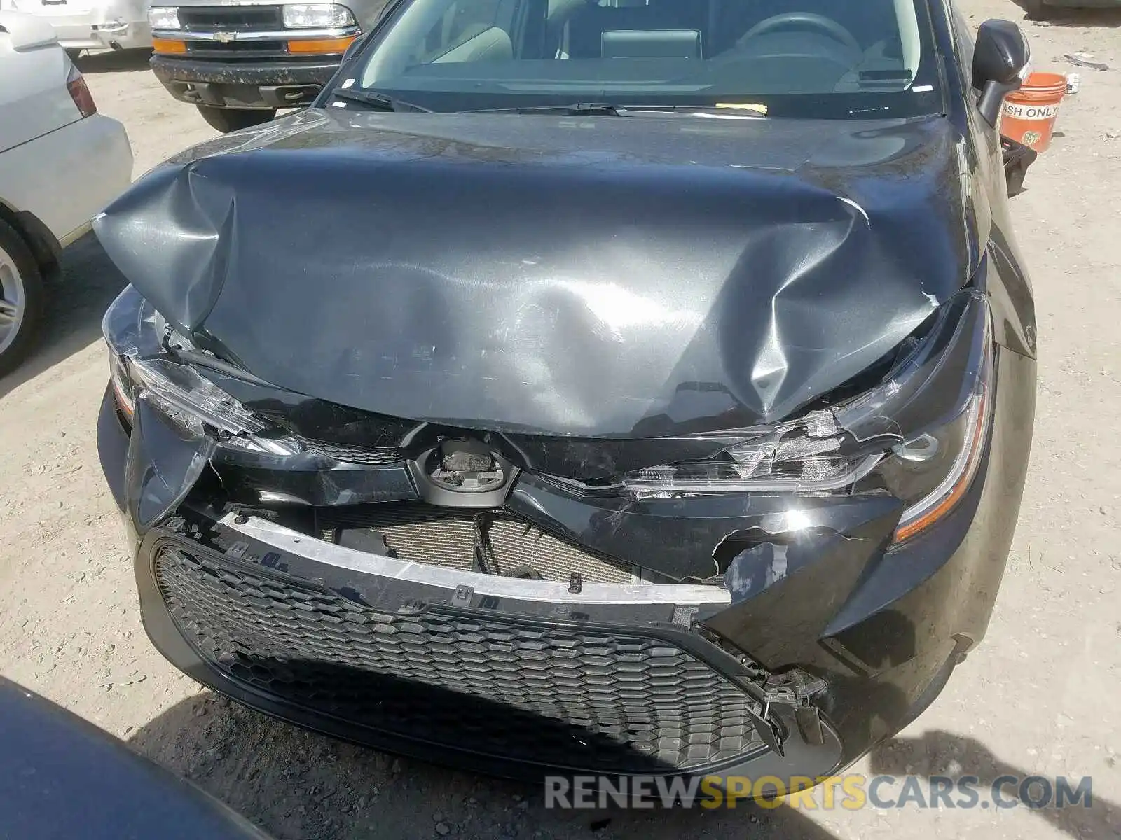 7 Photograph of a damaged car JTDEPRAE1LJ021261 TOYOTA COROLLA 2020