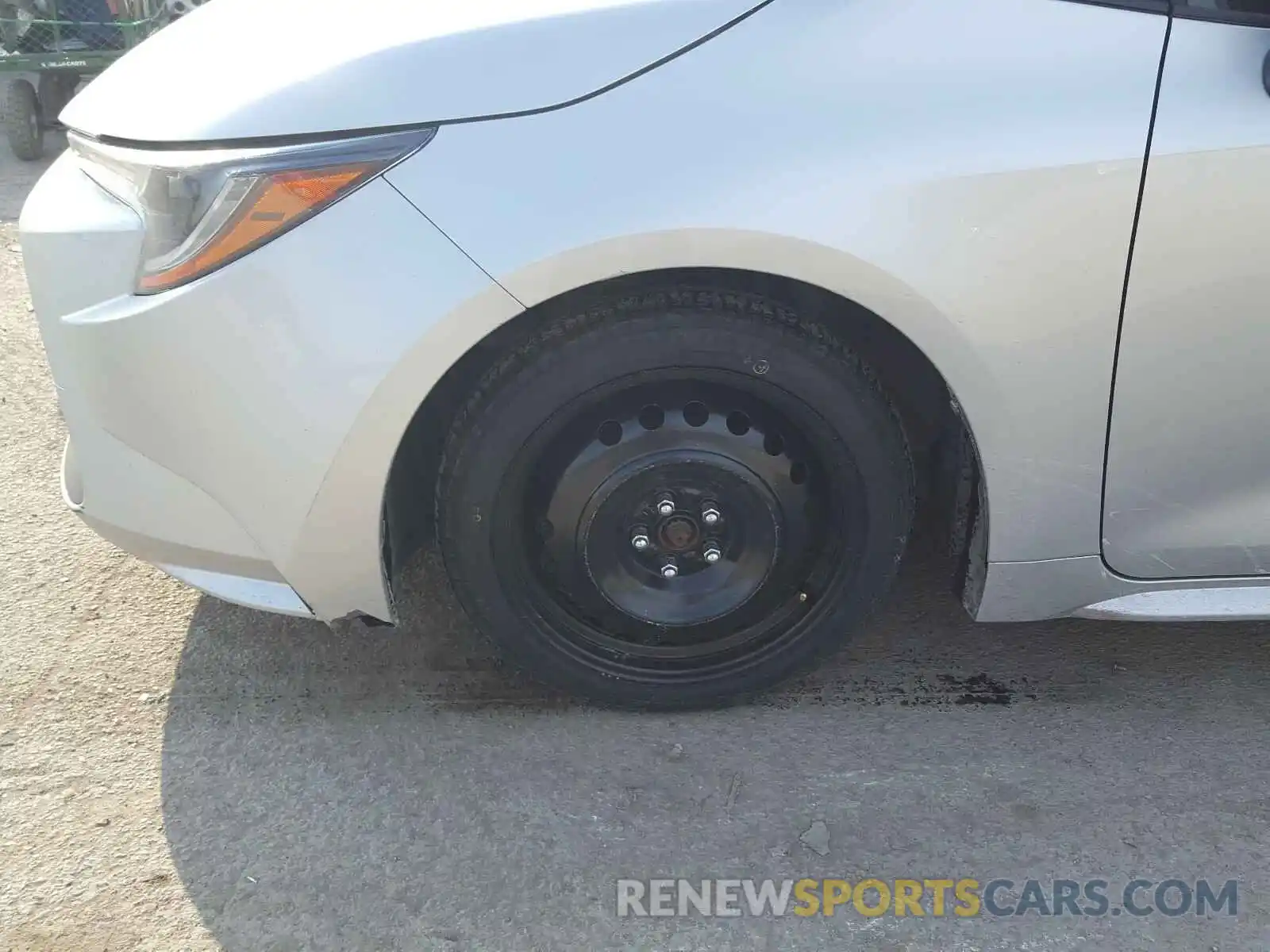 9 Photograph of a damaged car JTDEPRAE1LJ021311 TOYOTA COROLLA 2020