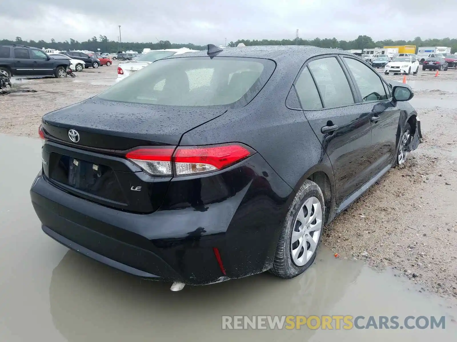 4 Photograph of a damaged car JTDEPRAE1LJ023110 TOYOTA COROLLA 2020