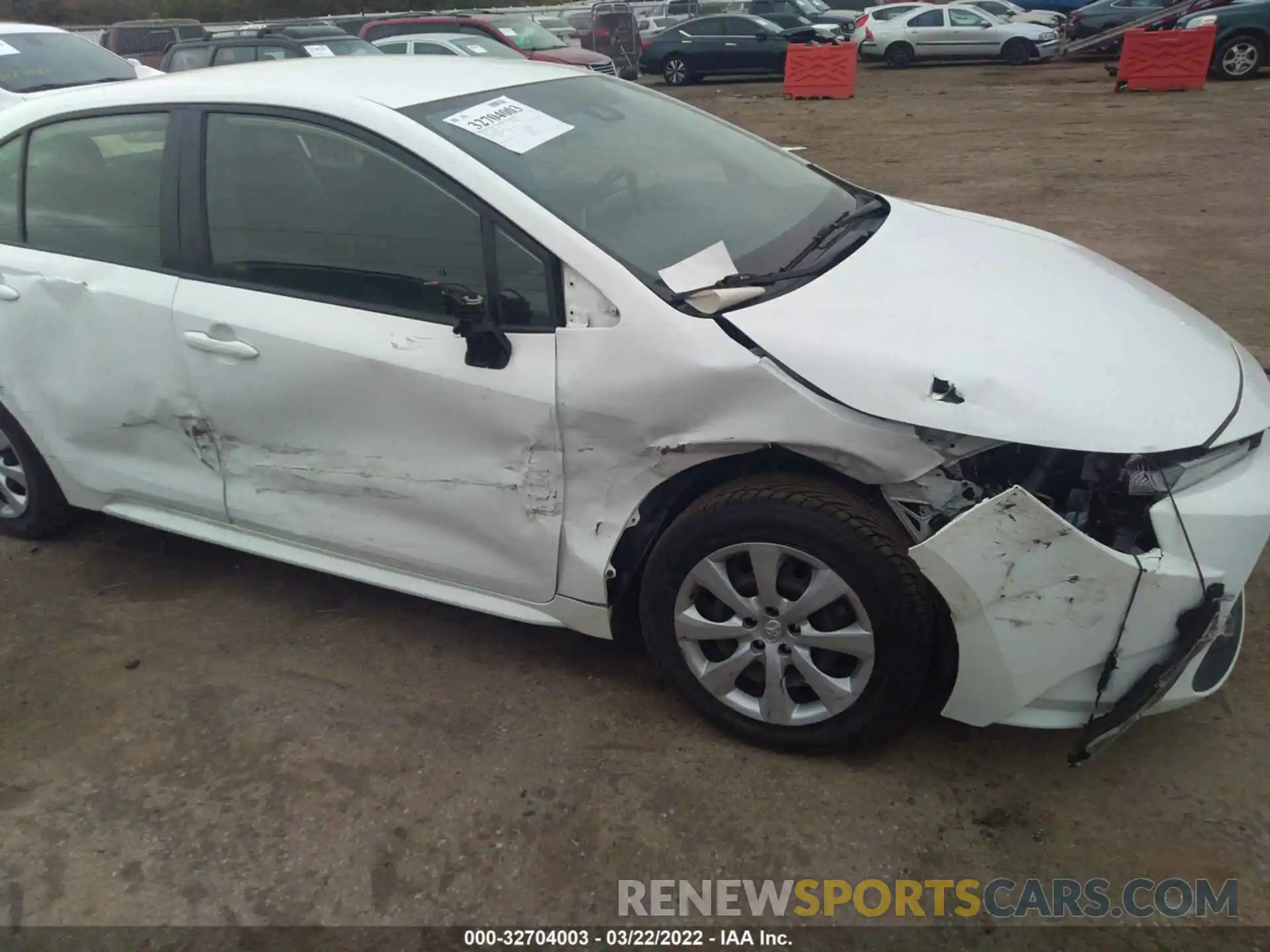 6 Photograph of a damaged car JTDEPRAE1LJ023639 TOYOTA COROLLA 2020