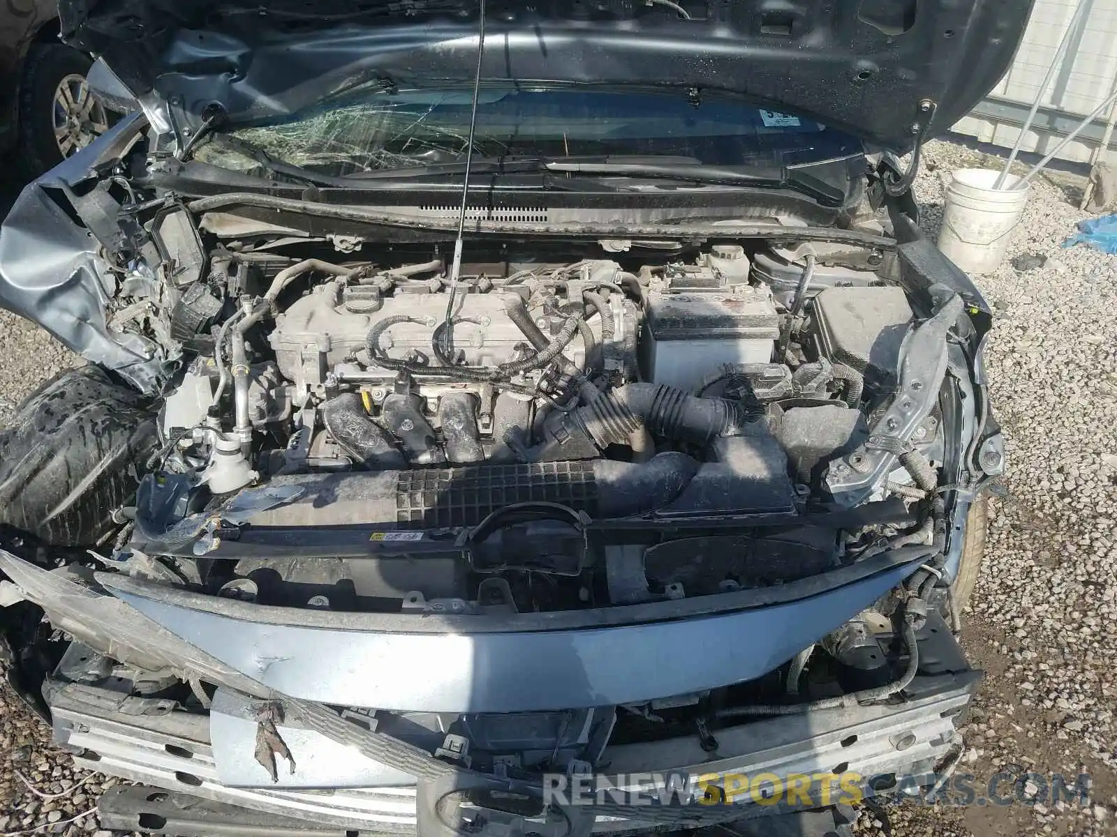 7 Photograph of a damaged car JTDEPRAE1LJ026346 TOYOTA COROLLA 2020