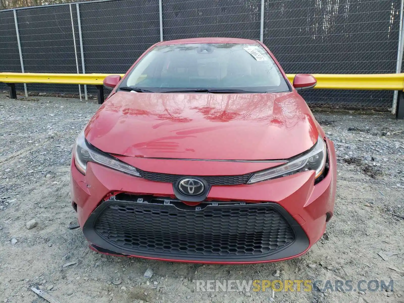 9 Photograph of a damaged car JTDEPRAE1LJ027111 TOYOTA COROLLA 2020