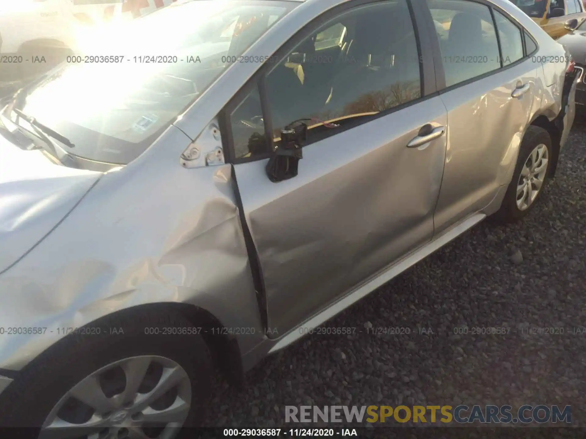 6 Photograph of a damaged car JTDEPRAE1LJ028078 TOYOTA COROLLA 2020