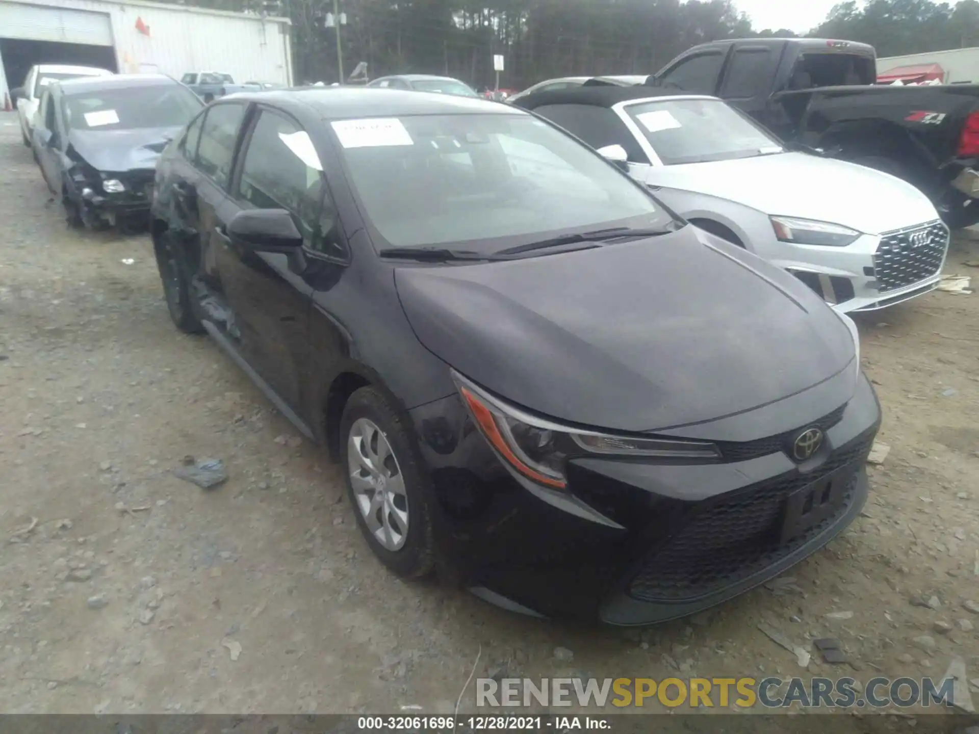 1 Photograph of a damaged car JTDEPRAE1LJ028436 TOYOTA COROLLA 2020