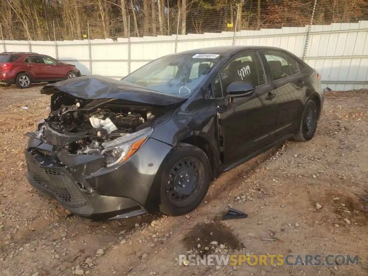 2 Photograph of a damaged car JTDEPRAE1LJ032728 TOYOTA COROLLA 2020