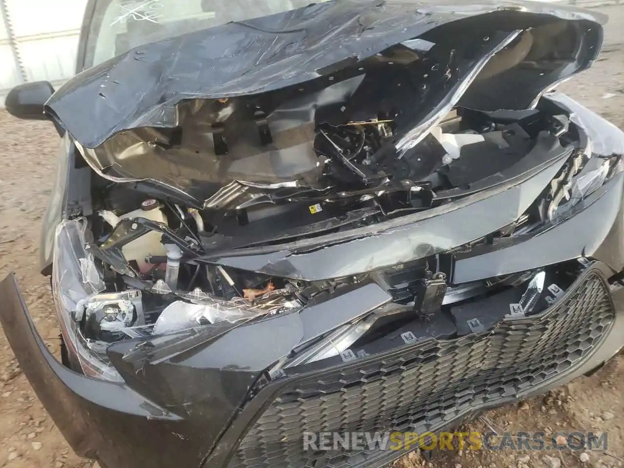 9 Photograph of a damaged car JTDEPRAE1LJ032728 TOYOTA COROLLA 2020