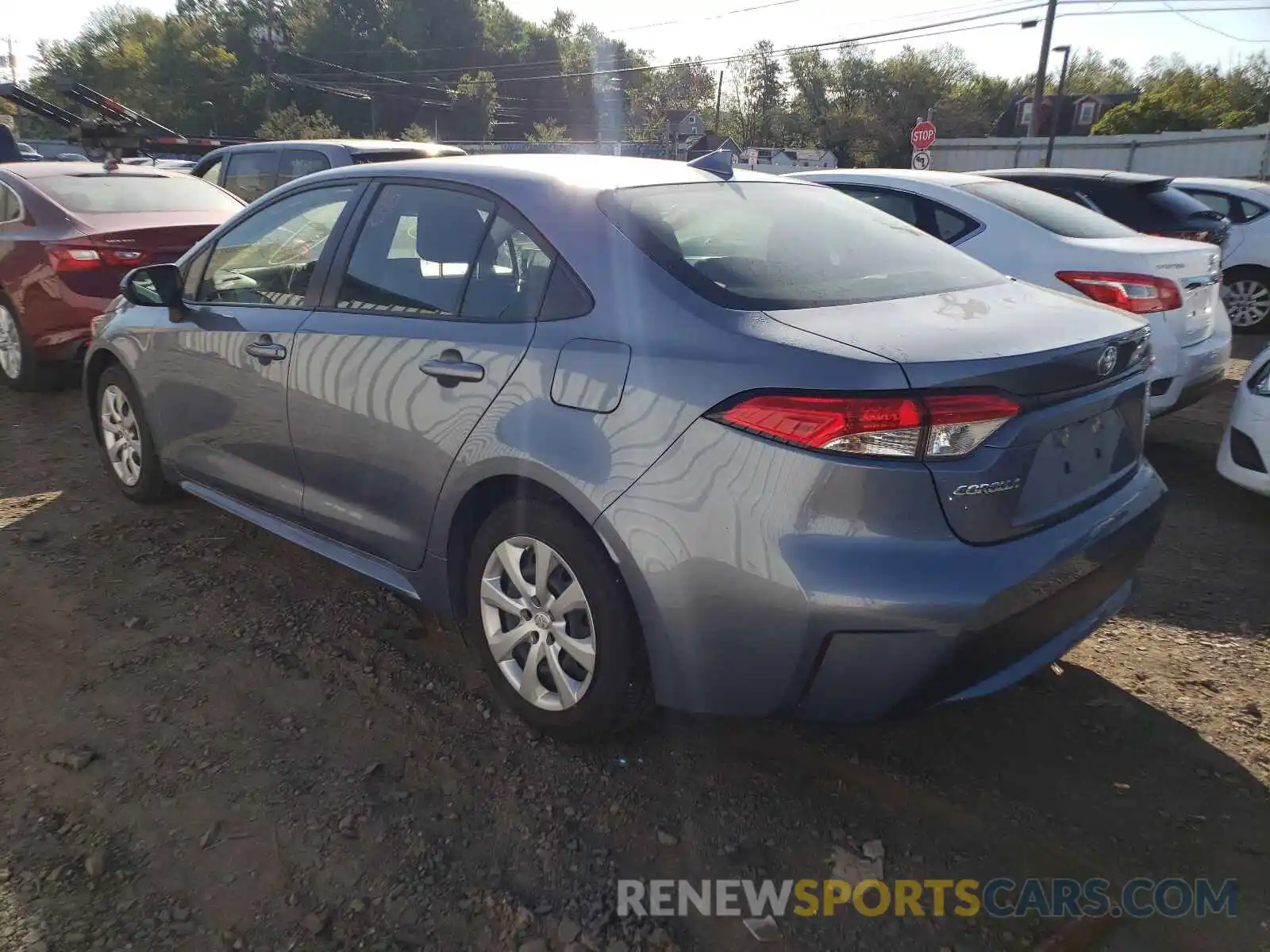 3 Photograph of a damaged car JTDEPRAE1LJ032759 TOYOTA COROLLA 2020