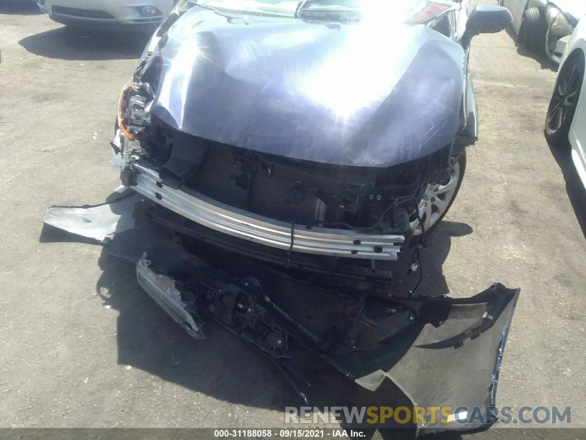 6 Photograph of a damaged car JTDEPRAE1LJ034205 TOYOTA COROLLA 2020