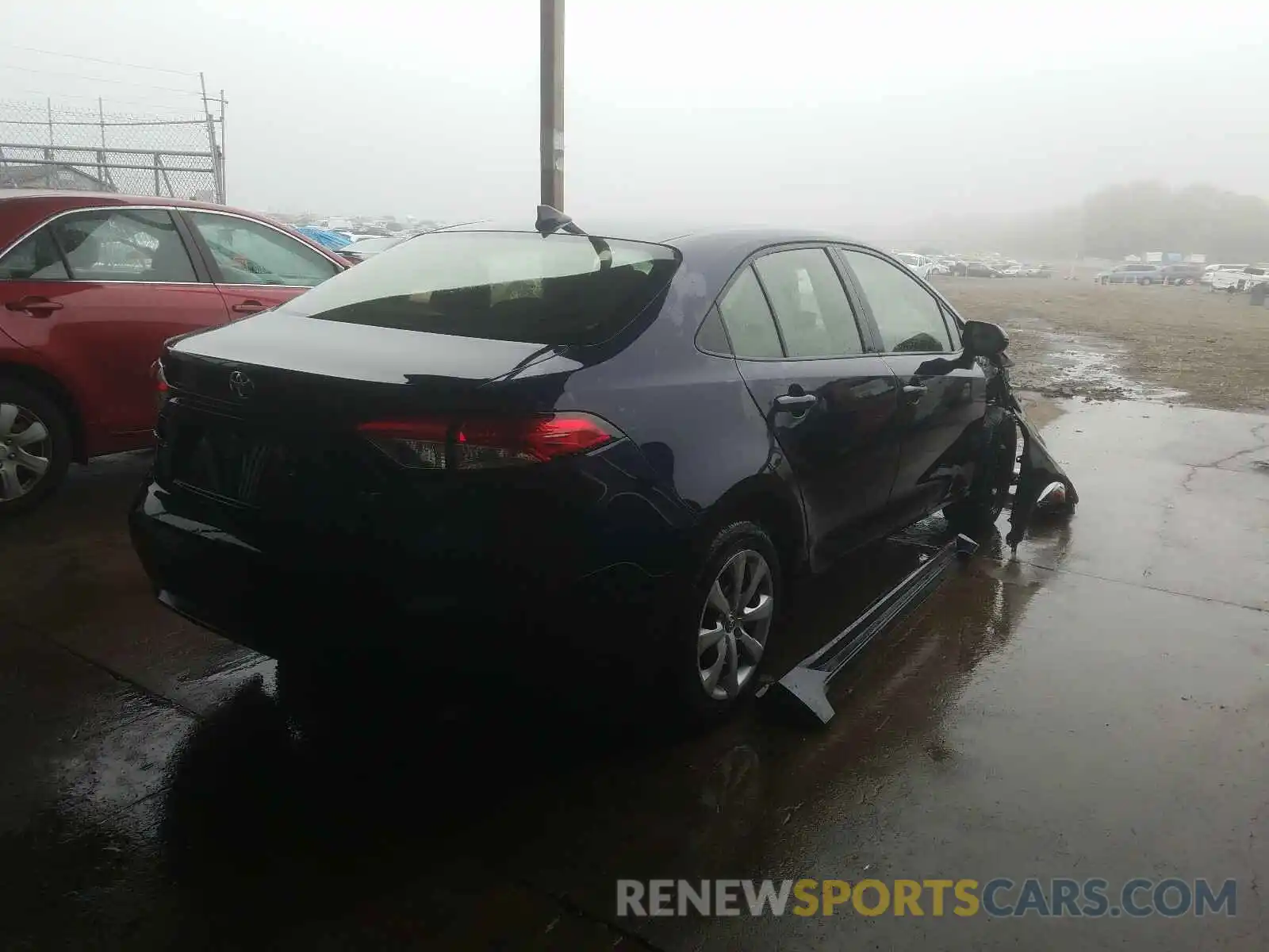 4 Photograph of a damaged car JTDEPRAE1LJ035130 TOYOTA COROLLA 2020