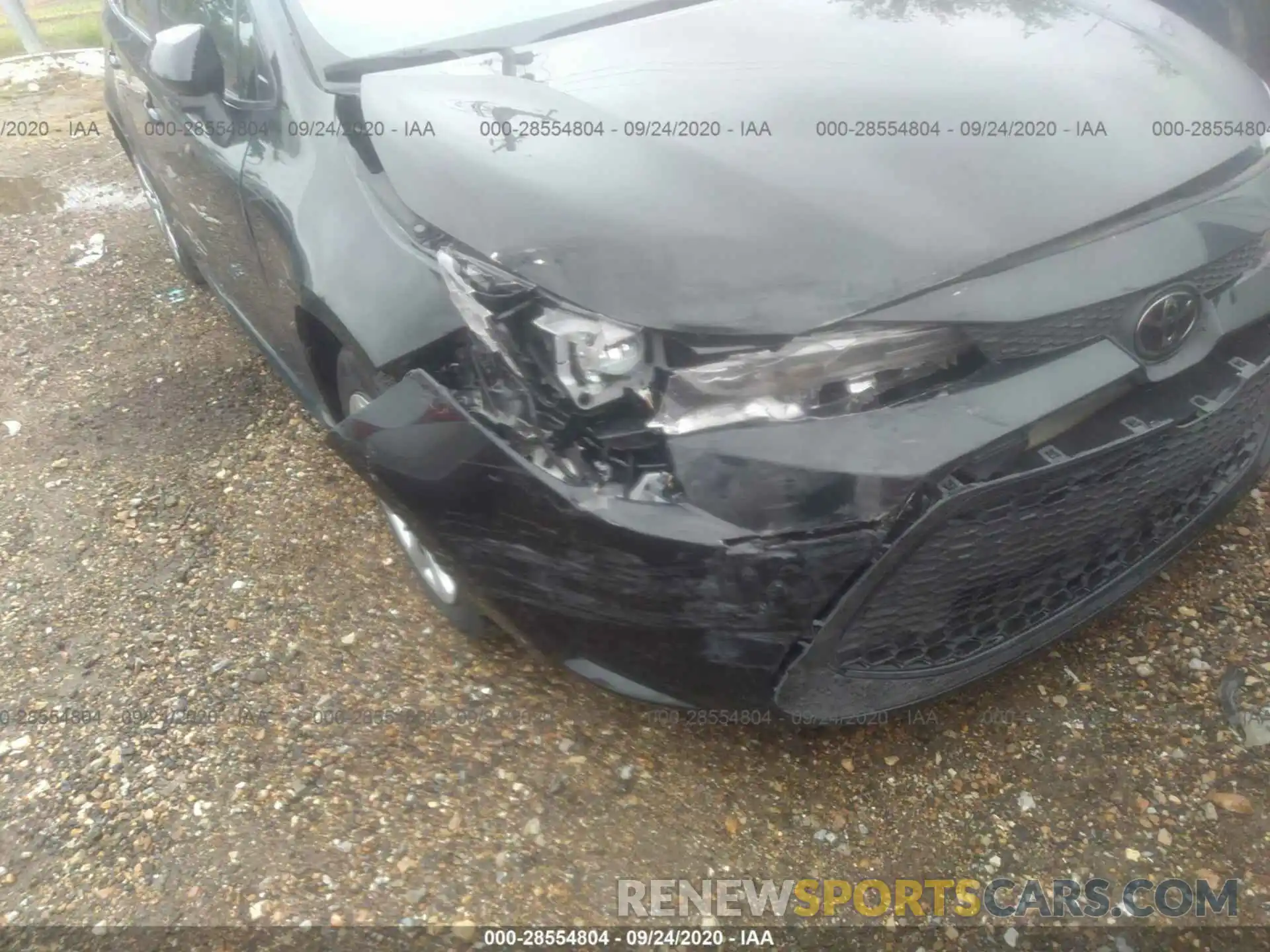 6 Photograph of a damaged car JTDEPRAE1LJ035628 TOYOTA COROLLA 2020