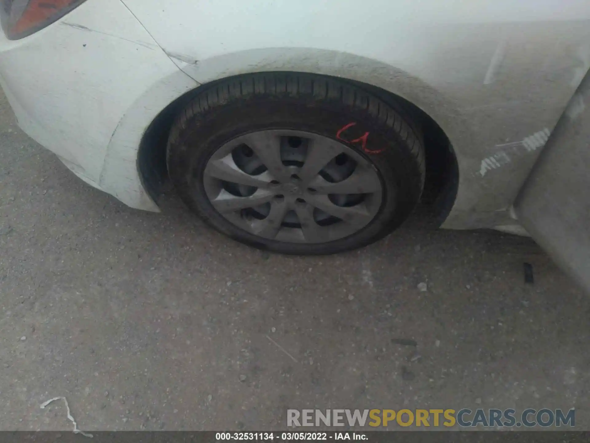 12 Photograph of a damaged car JTDEPRAE1LJ035855 TOYOTA COROLLA 2020