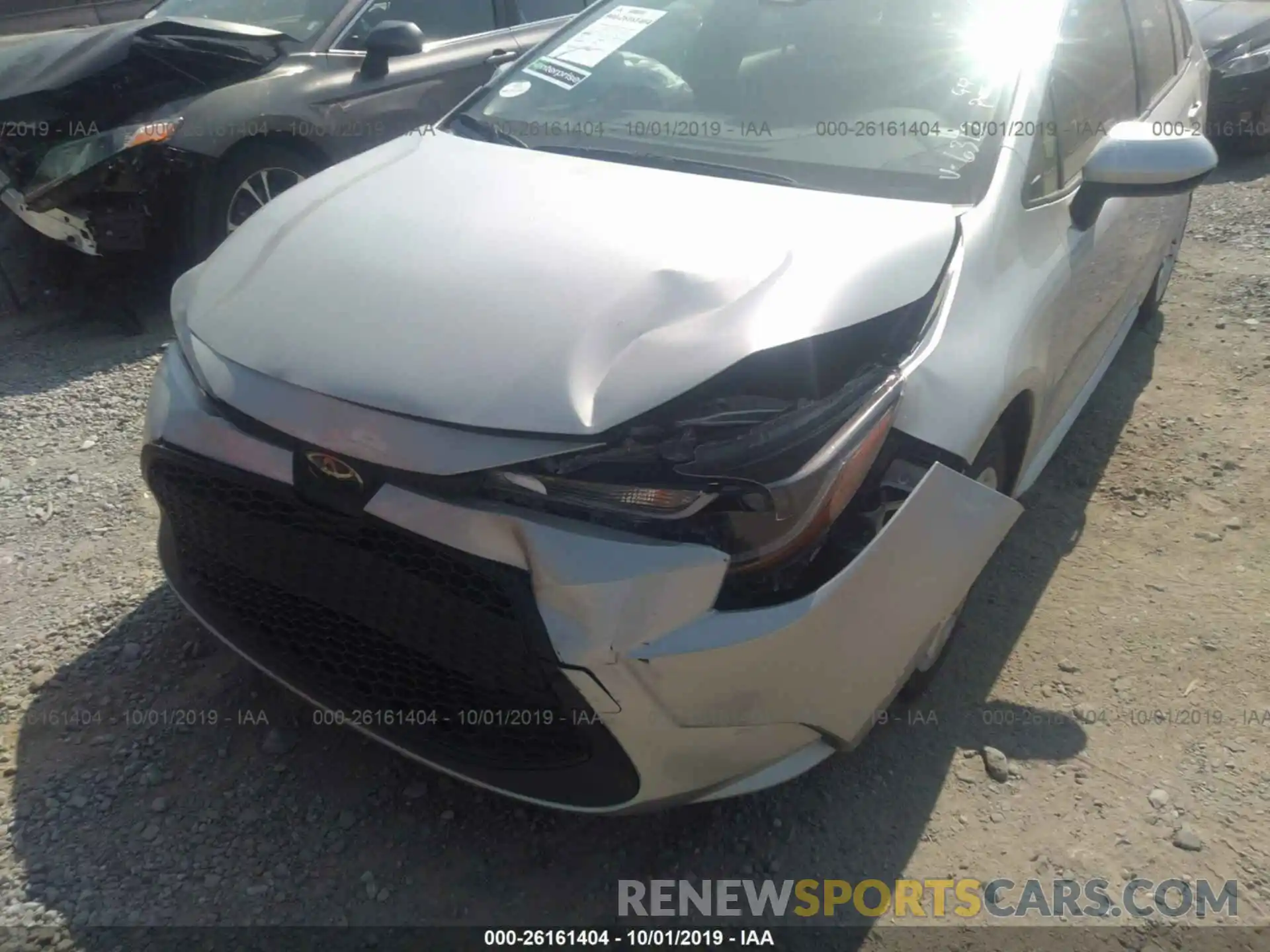 6 Photograph of a damaged car JTDEPRAE1LJ036312 TOYOTA COROLLA 2020