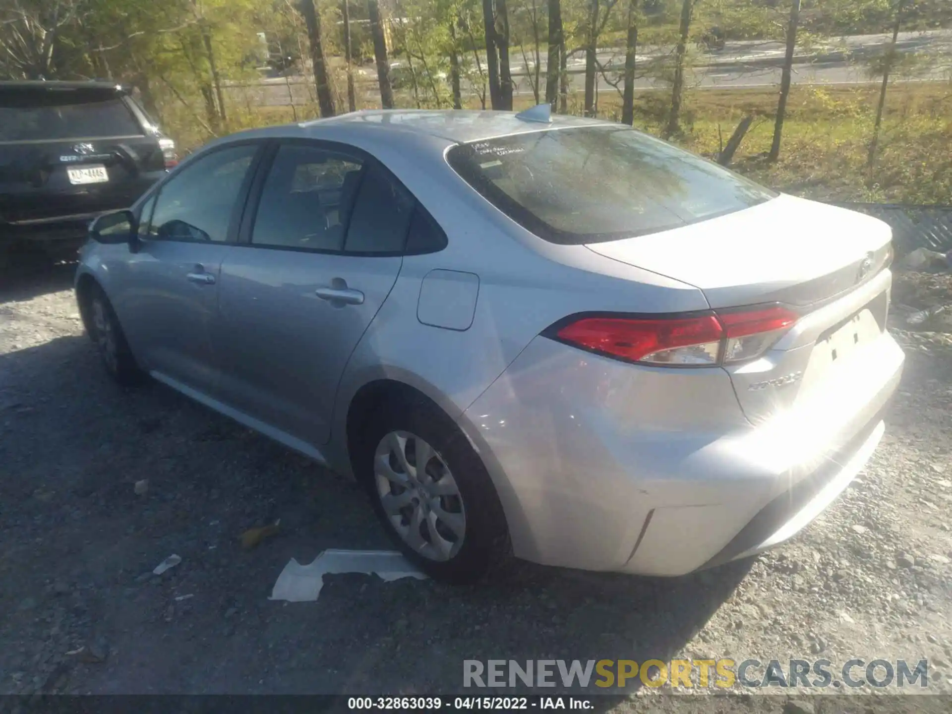 3 Photograph of a damaged car JTDEPRAE1LJ036679 TOYOTA COROLLA 2020