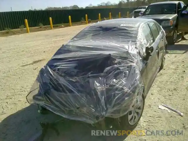 9 Photograph of a damaged car JTDEPRAE1LJ037413 TOYOTA COROLLA 2020