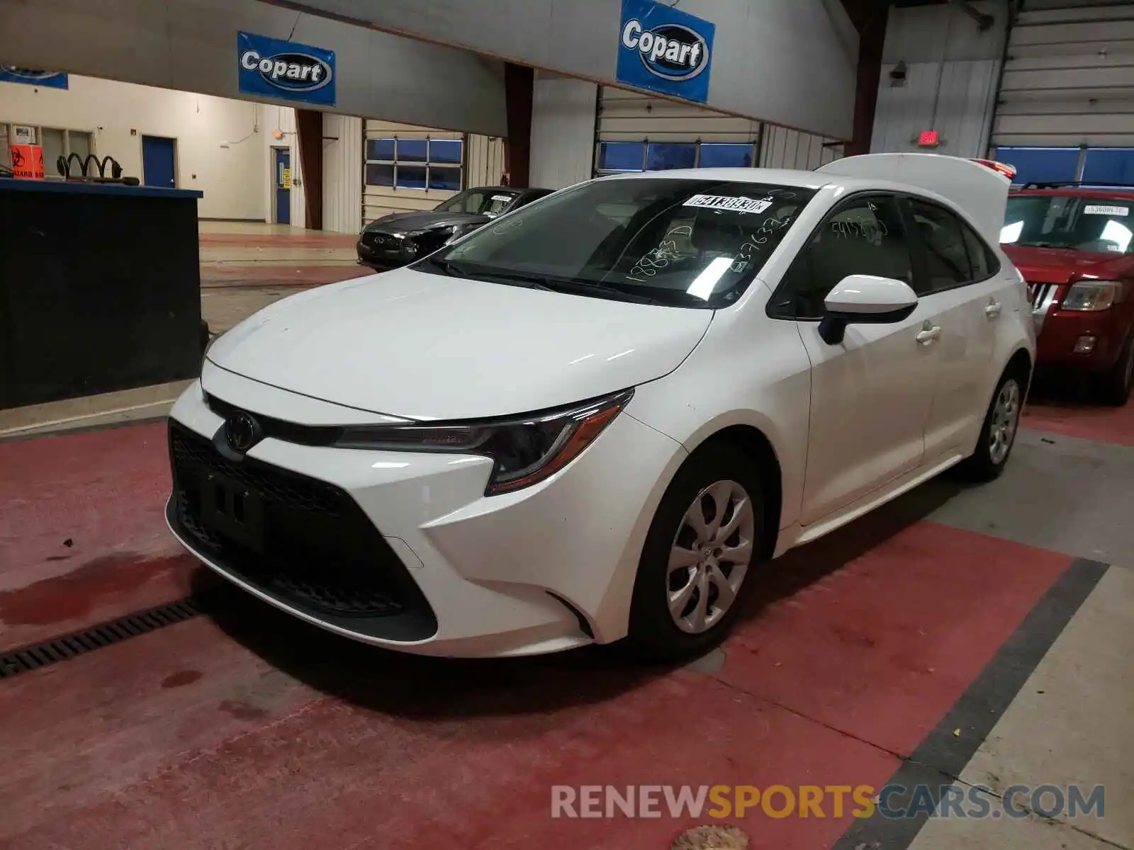 2 Photograph of a damaged car JTDEPRAE1LJ037637 TOYOTA COROLLA 2020