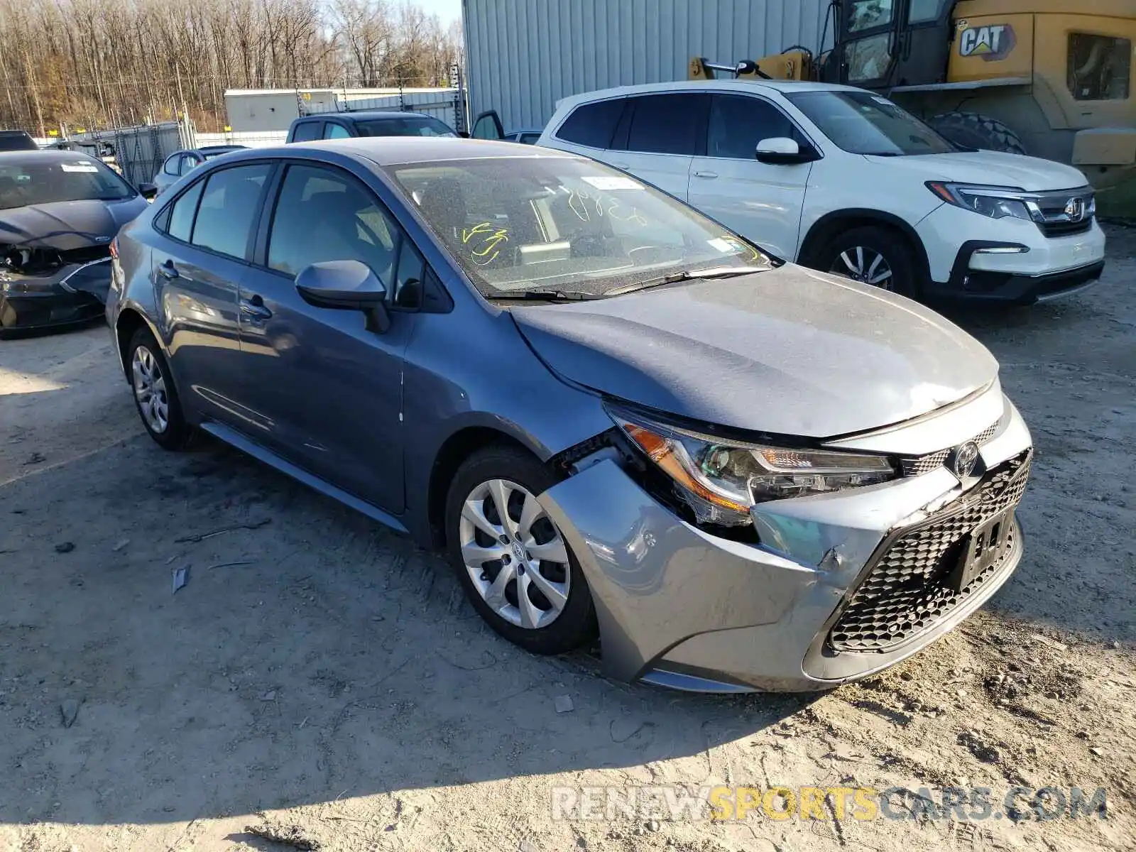 1 Photograph of a damaged car JTDEPRAE1LJ038500 TOYOTA COROLLA 2020