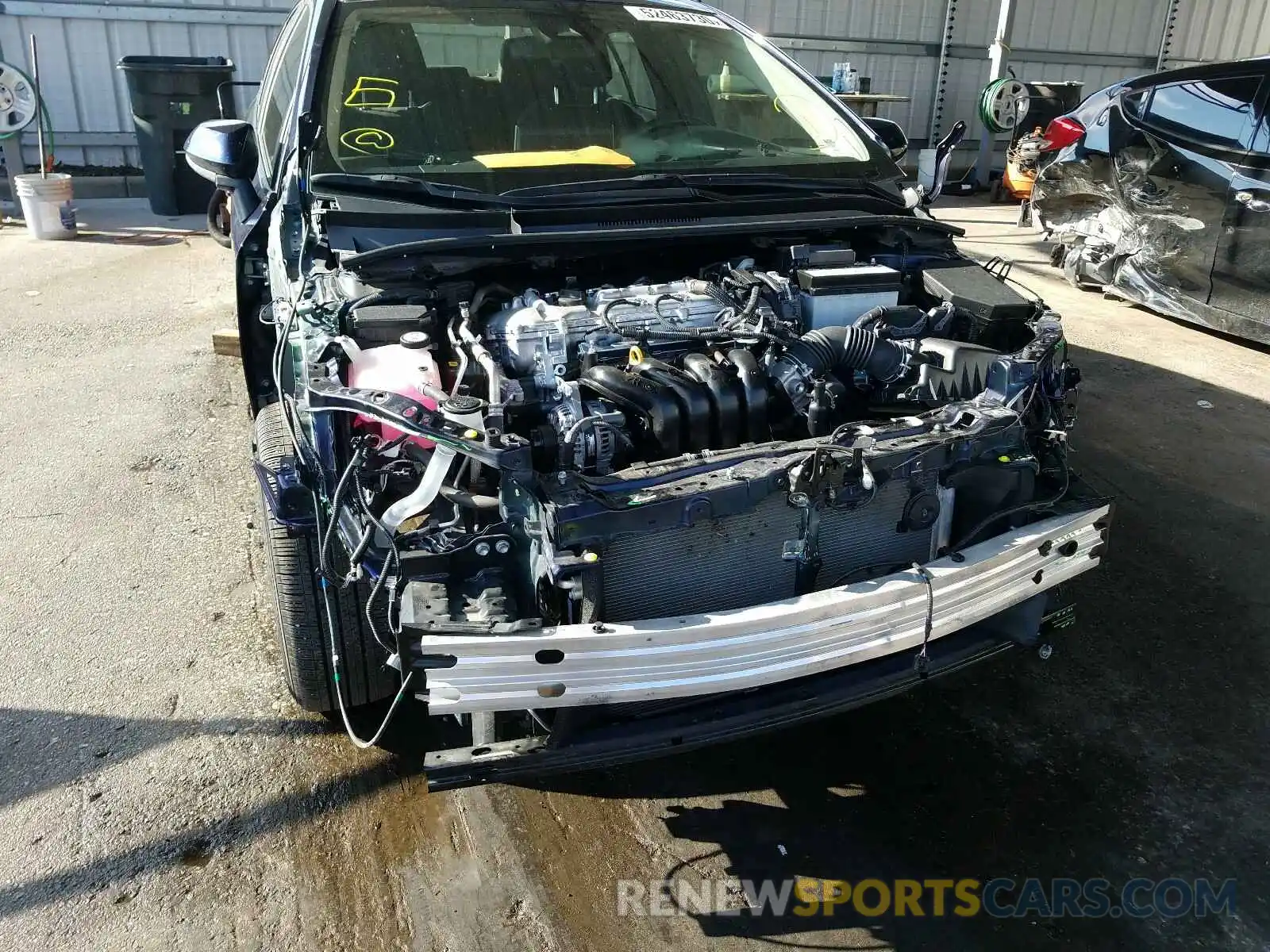 9 Photograph of a damaged car JTDEPRAE1LJ039131 TOYOTA COROLLA 2020