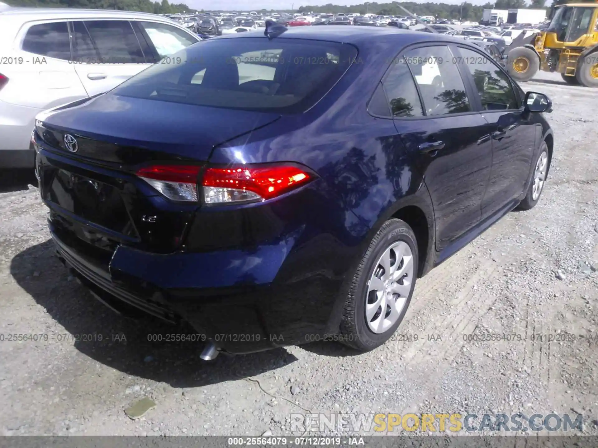 4 Photograph of a damaged car JTDEPRAE1LJ039825 TOYOTA COROLLA 2020