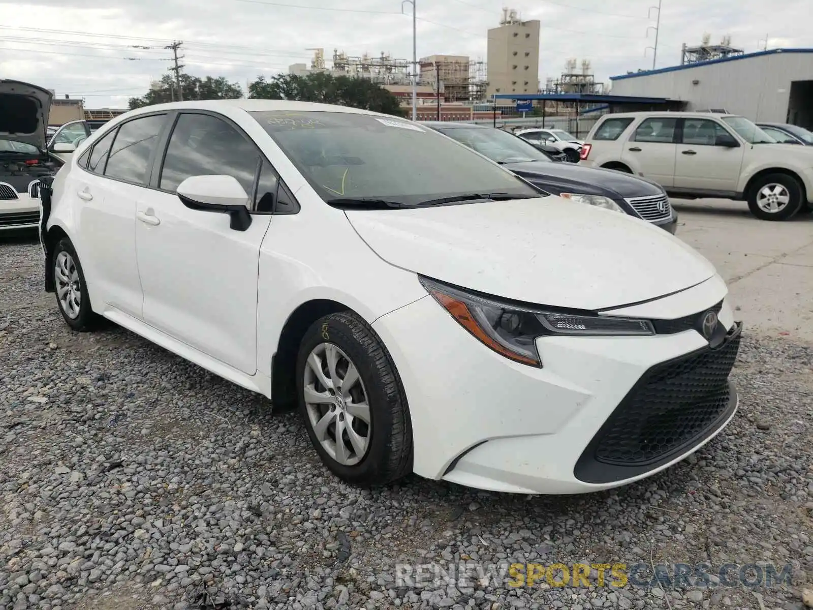 1 Photograph of a damaged car JTDEPRAE1LJ039940 TOYOTA COROLLA 2020