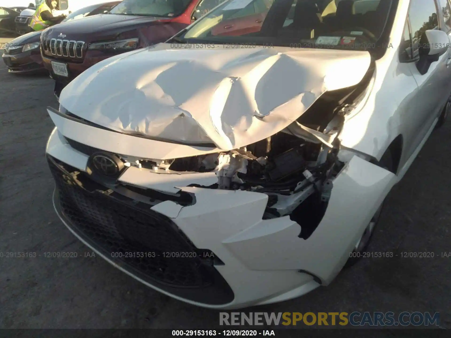 6 Photograph of a damaged car JTDEPRAE1LJ040053 TOYOTA COROLLA 2020