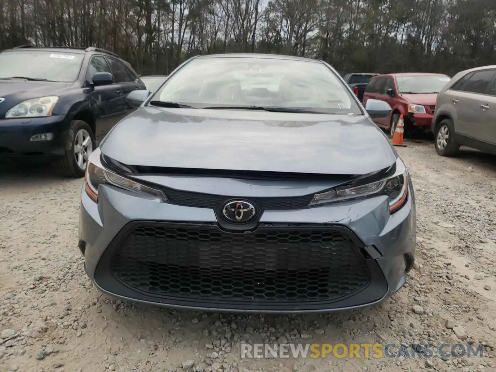 10 Photograph of a damaged car JTDEPRAE1LJ042188 TOYOTA COROLLA 2020