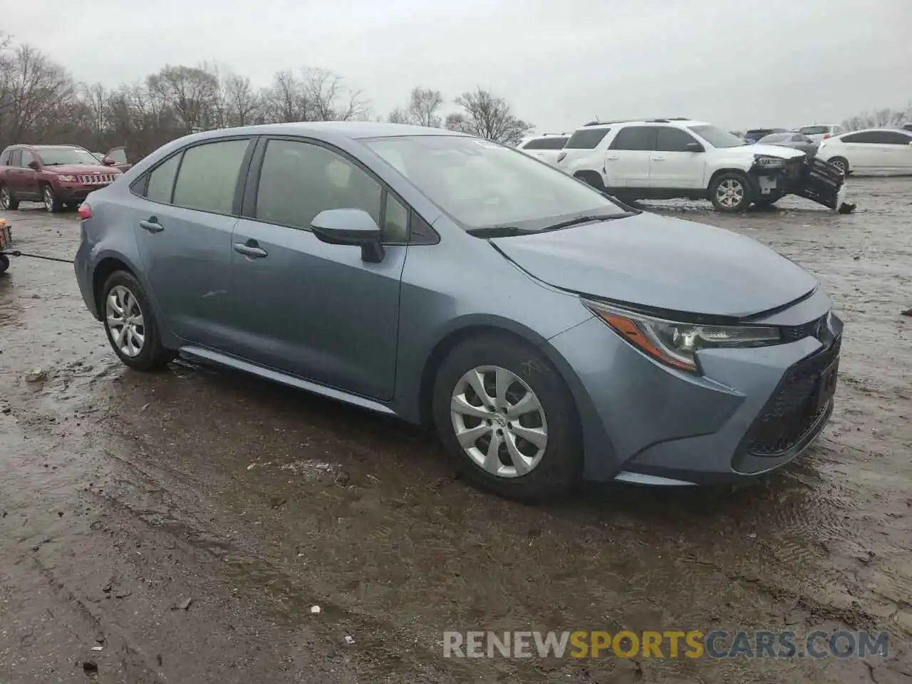 4 Photograph of a damaged car JTDEPRAE1LJ043017 TOYOTA COROLLA 2020