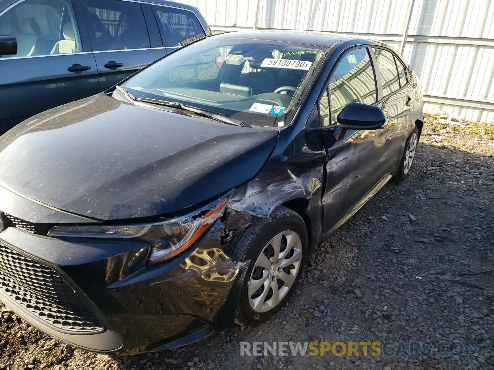 9 Photograph of a damaged car JTDEPRAE1LJ043440 TOYOTA COROLLA 2020