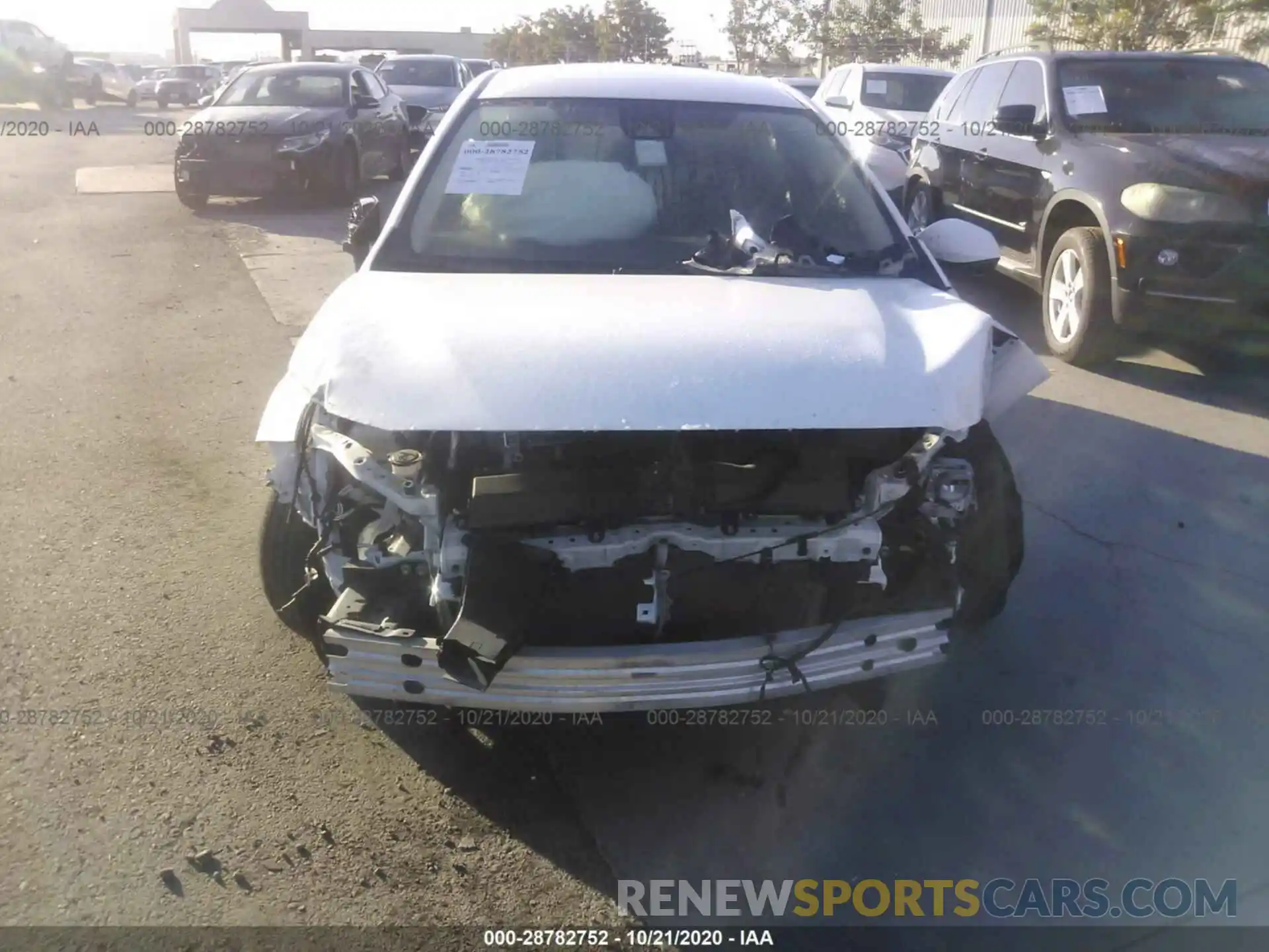 6 Photograph of a damaged car JTDEPRAE1LJ044121 TOYOTA COROLLA 2020